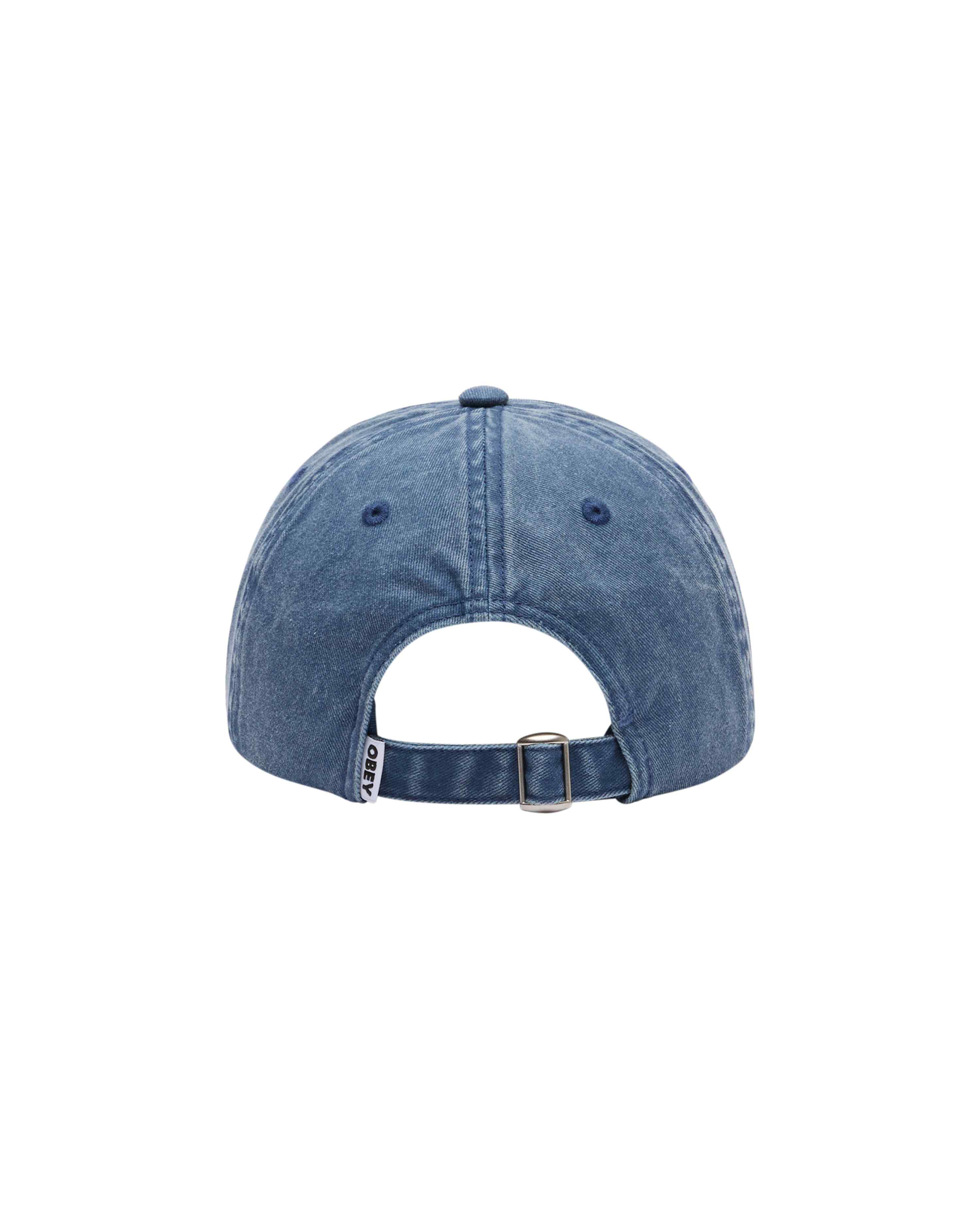 OBEY HAT - Pigment Black 6 Panel Strapback