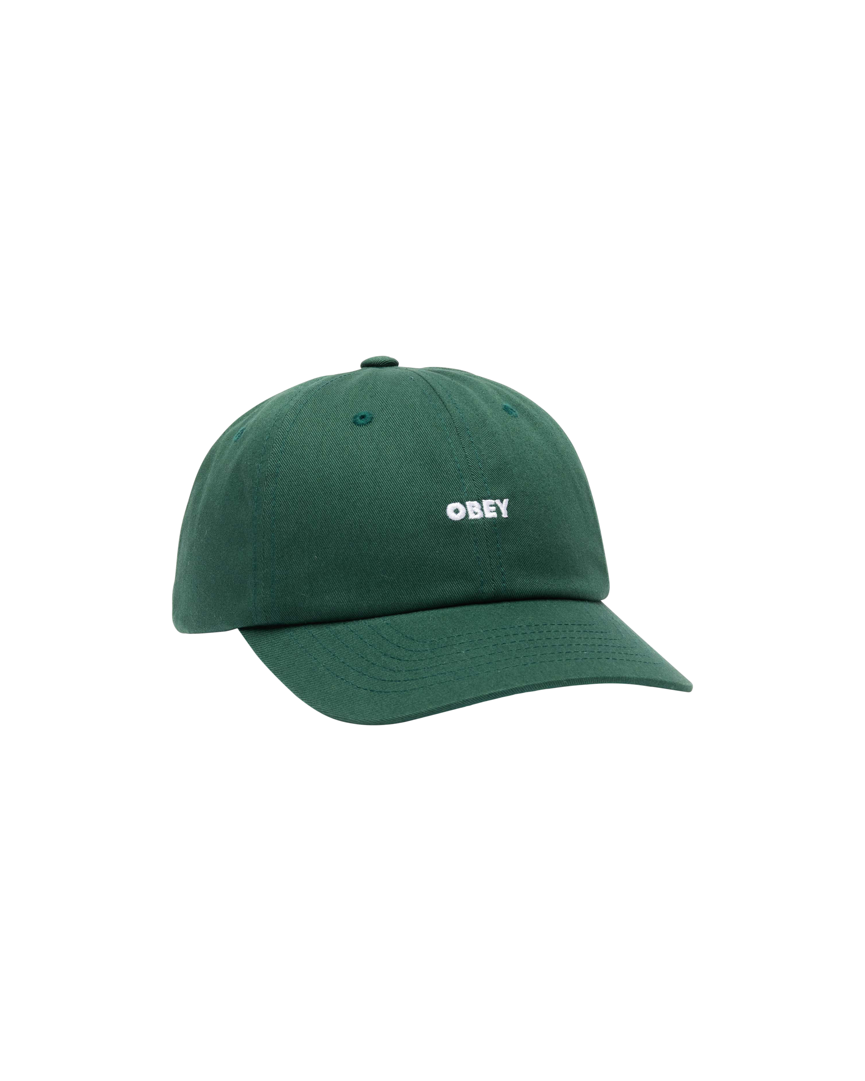 Obey Bold Curve 6 Panel Hat