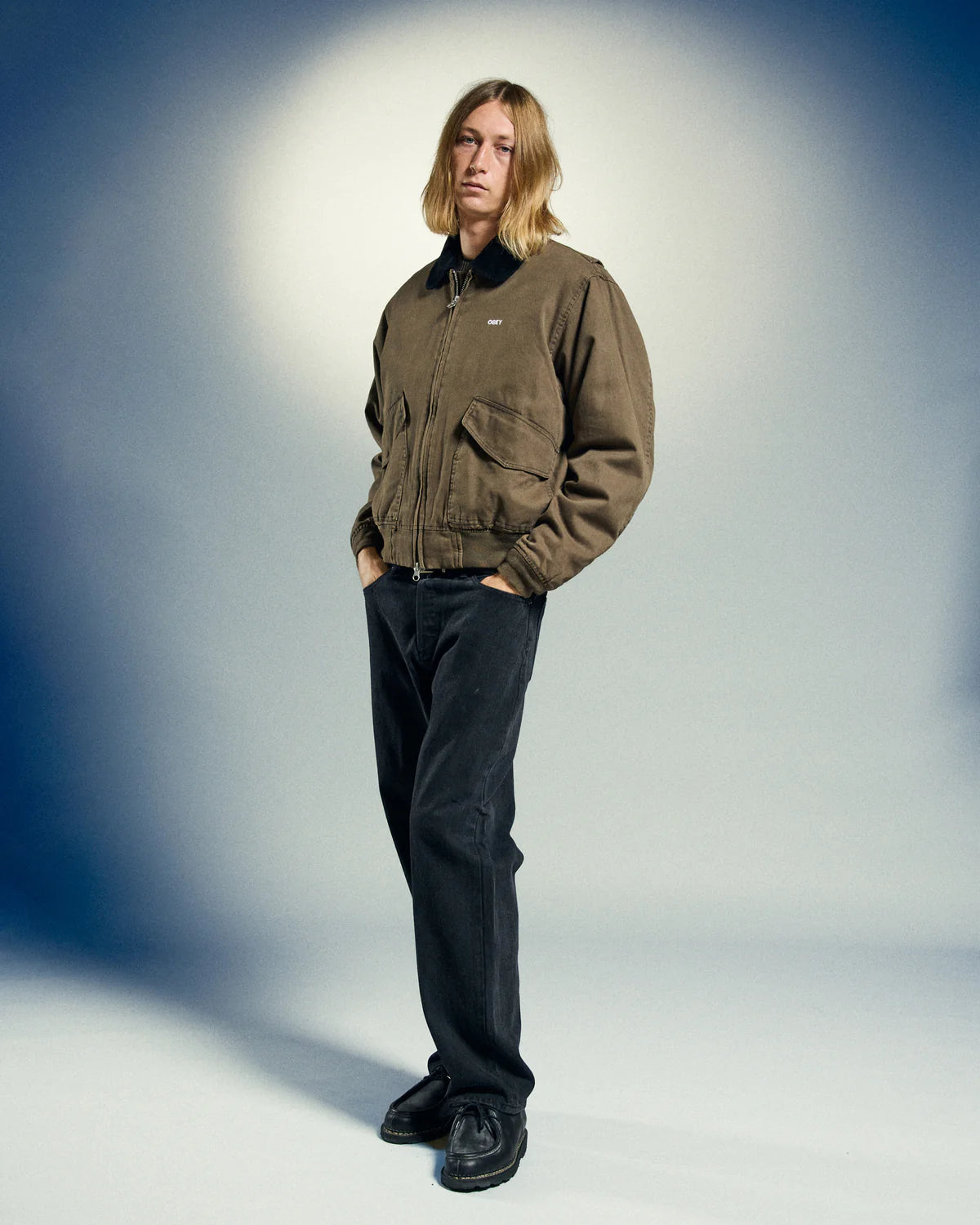 OBEY Fade Wash Wren Jacket