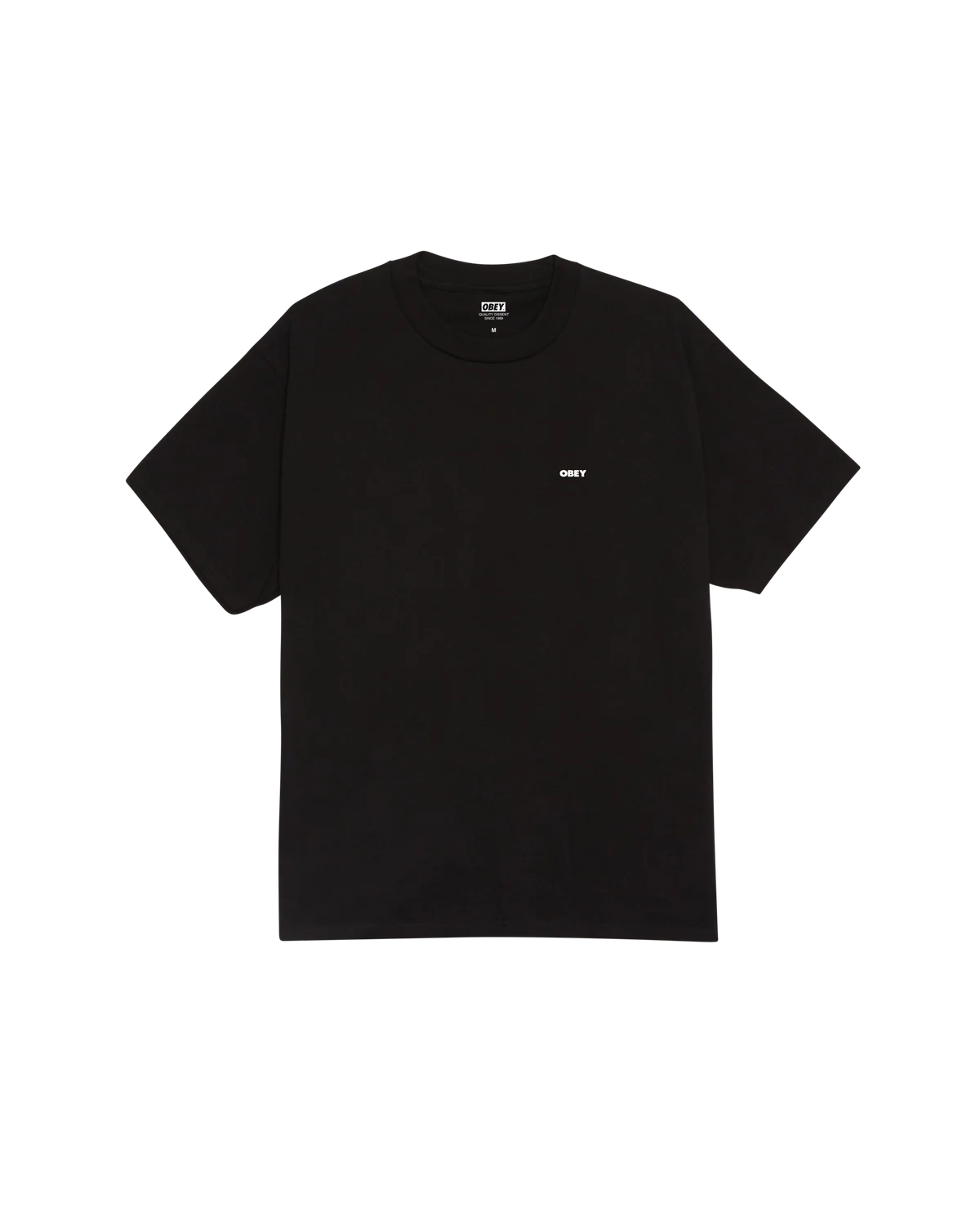 OBEY Quarter Icon Black Tee