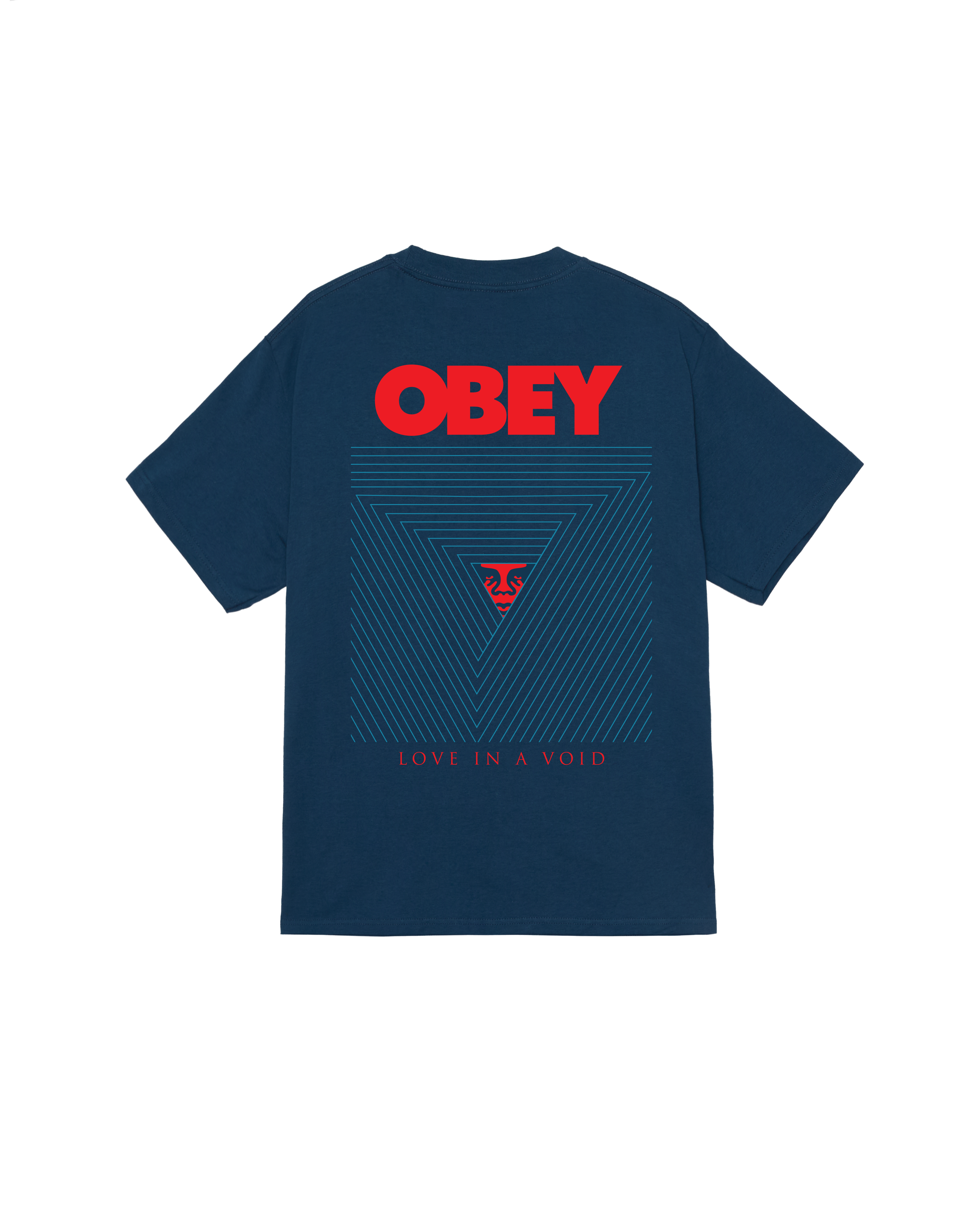 Obey Love In A Void T-Shirt Navy