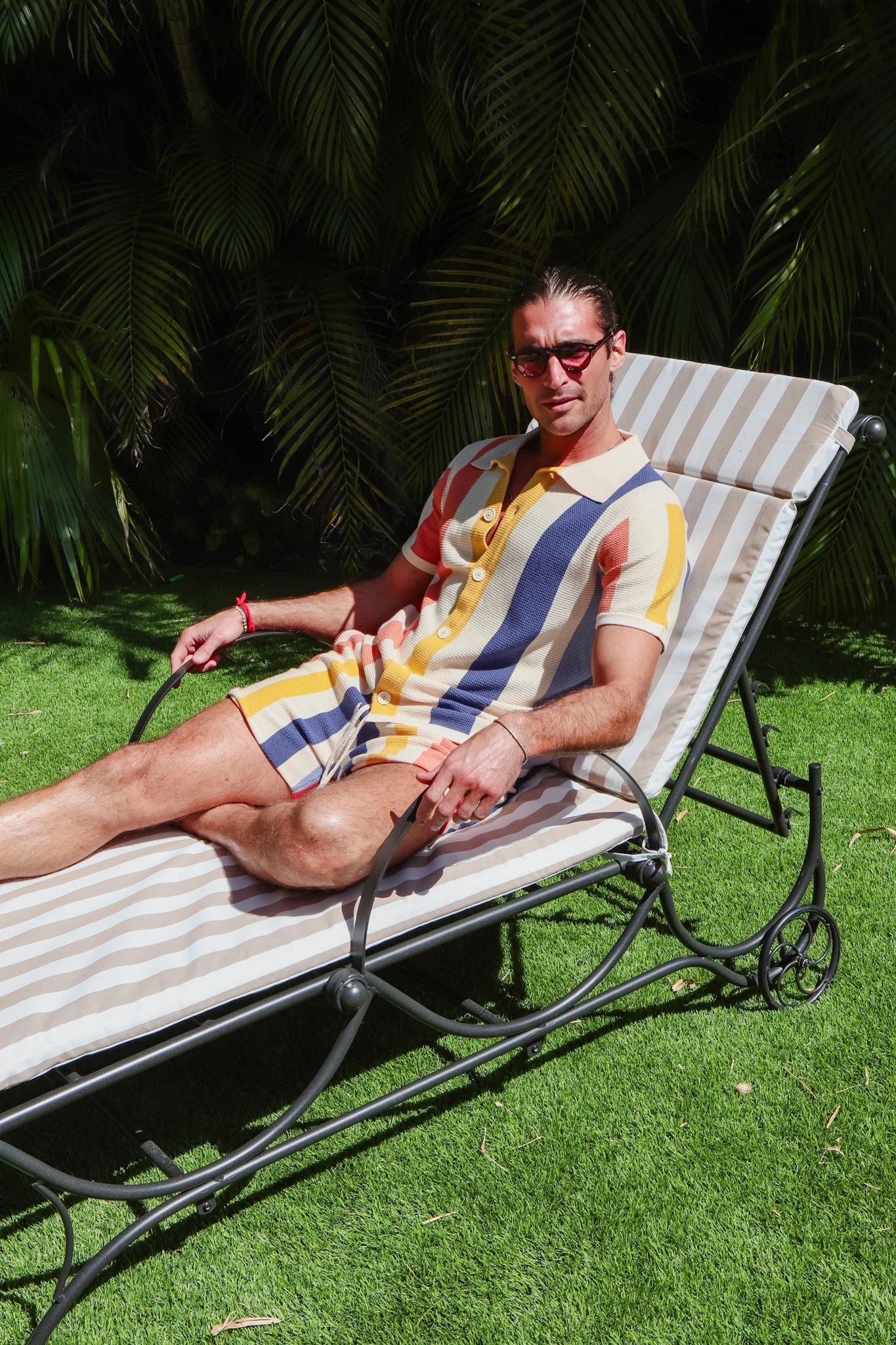 Mavrans Striped Knit Short