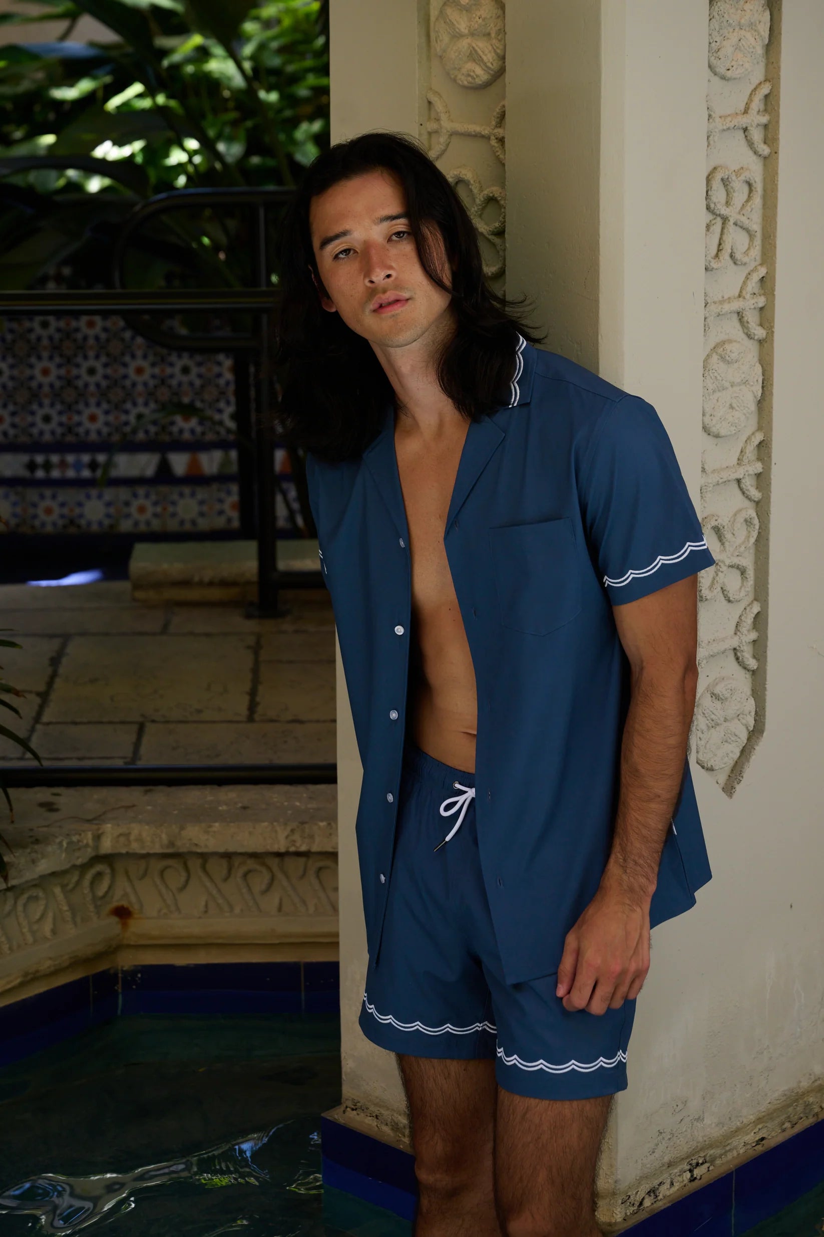 Mavrans Blue Waves Swim Short