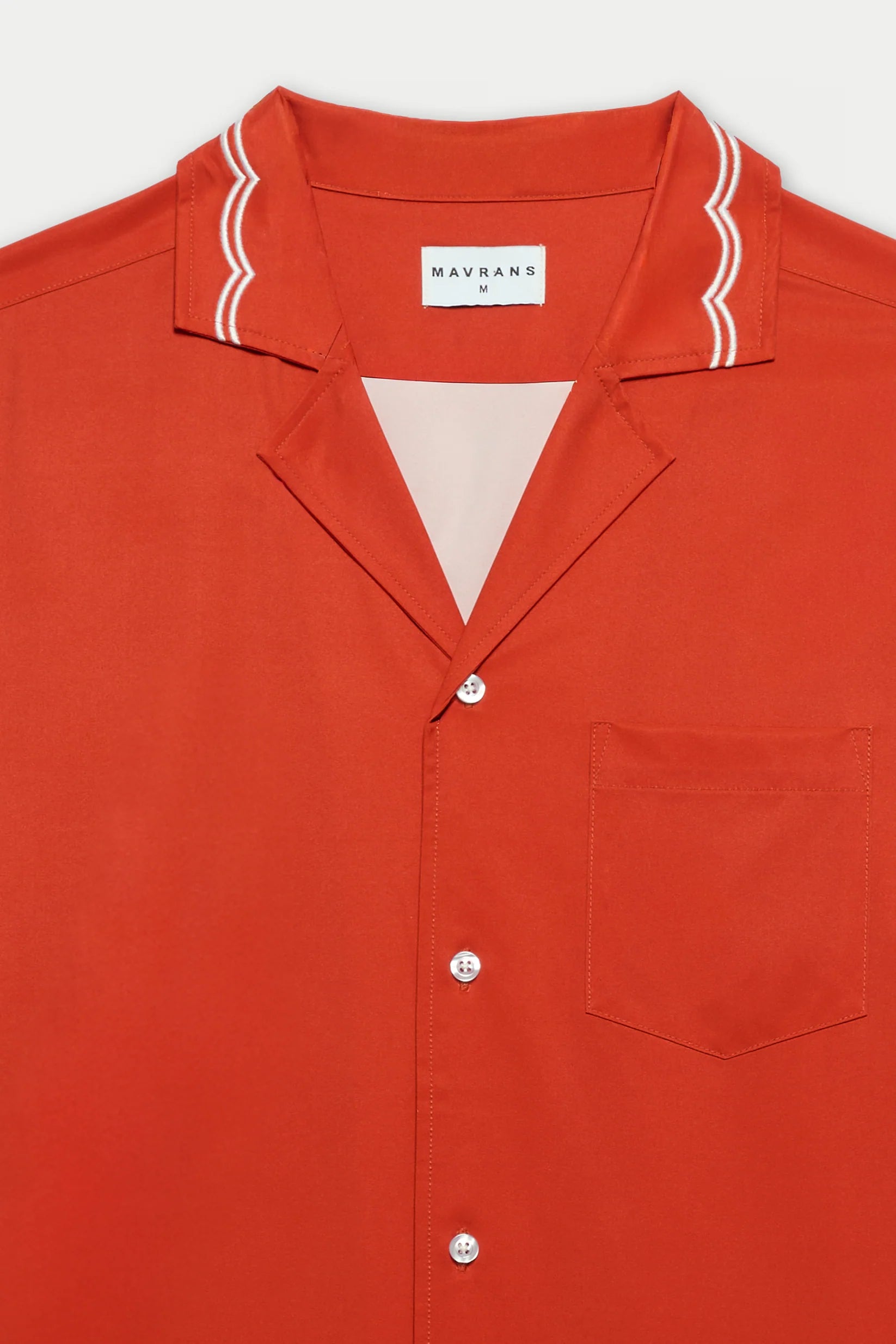 Mavrans Rust Waves Weekend Shirt