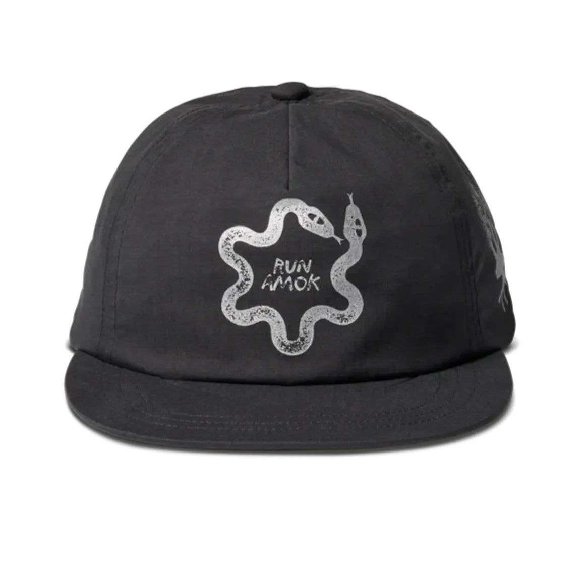 Run Amok 5 Panel Snapback Hat