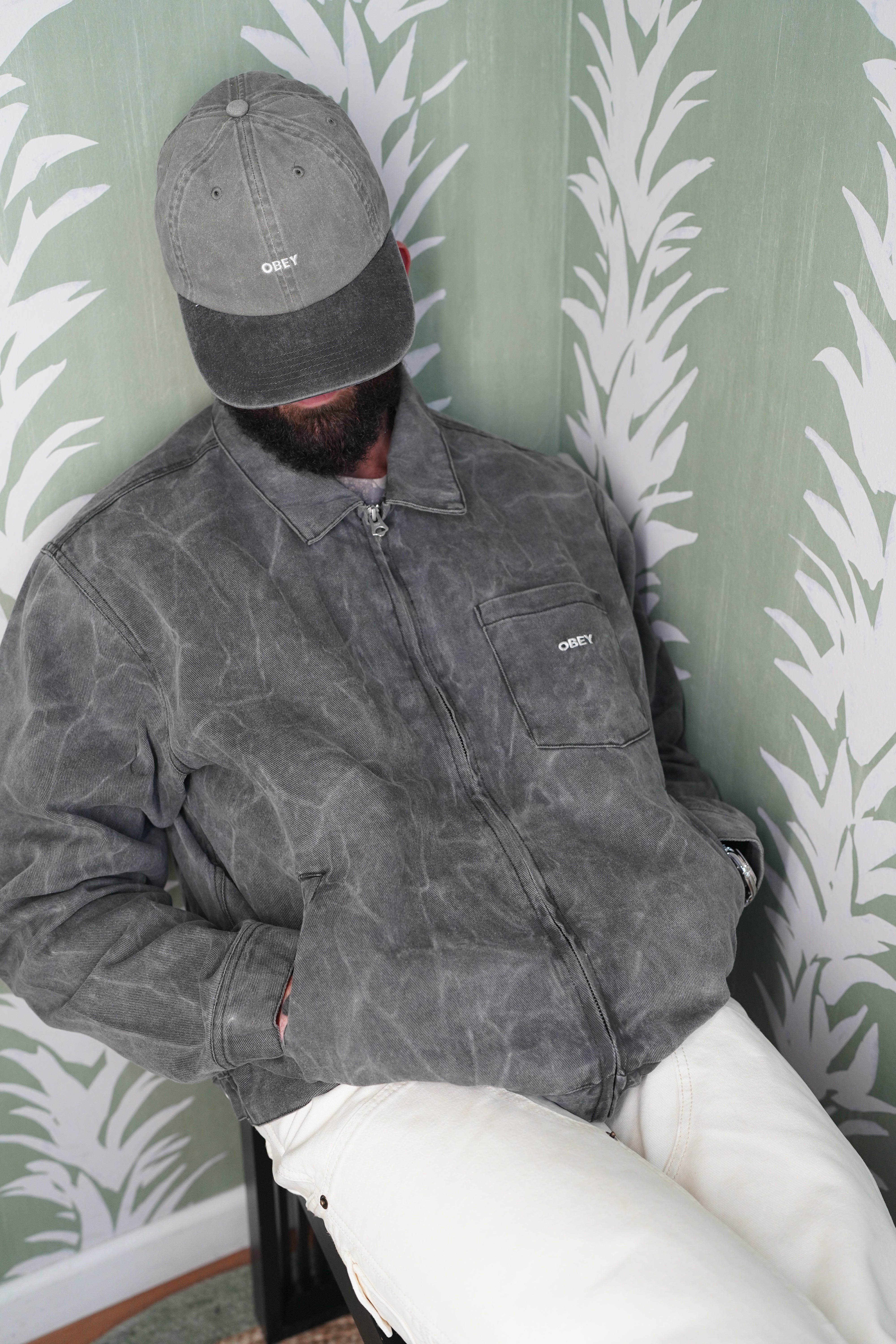 OBEY Workman Zip Jacket