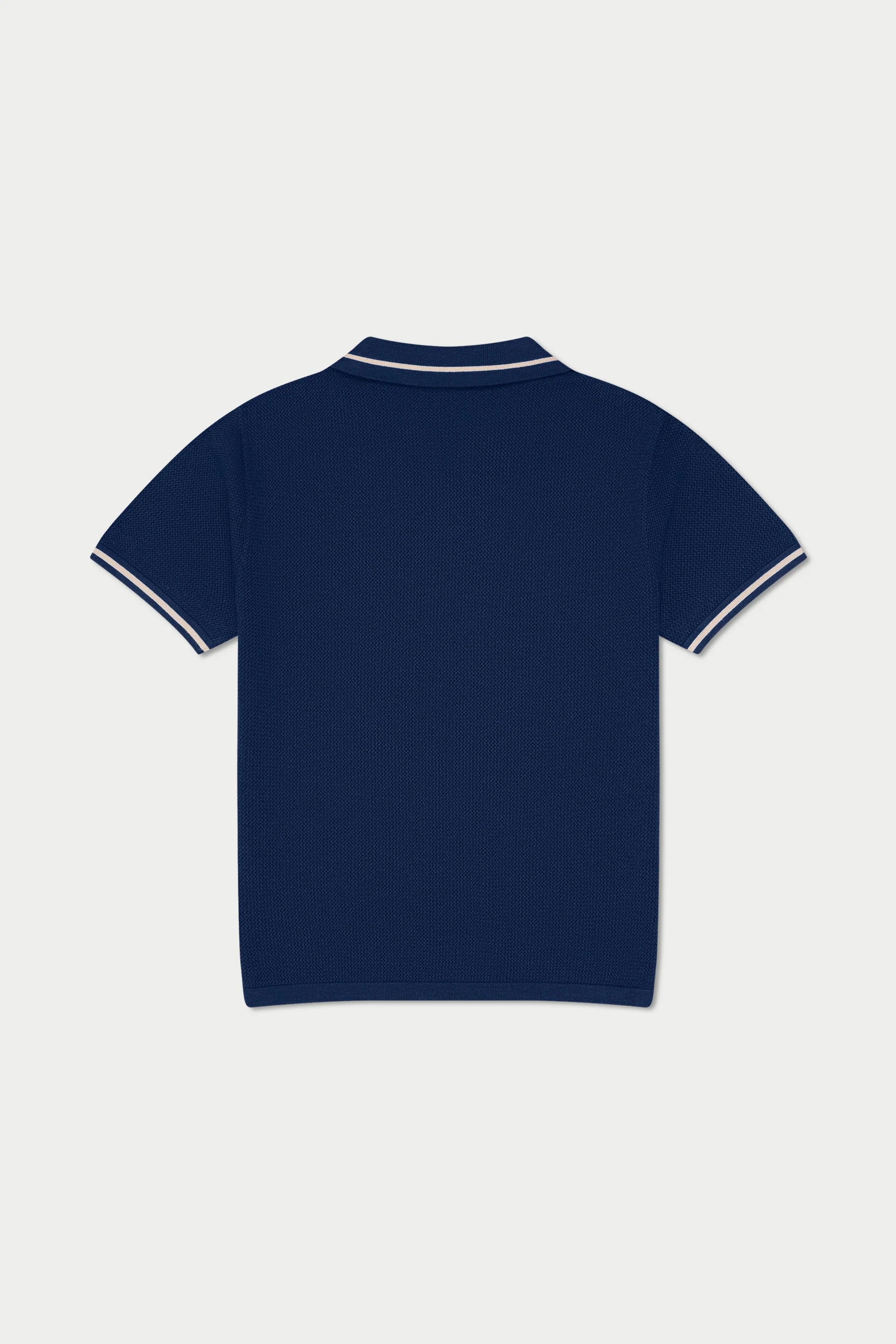 Mavrans Navy Knit Polo