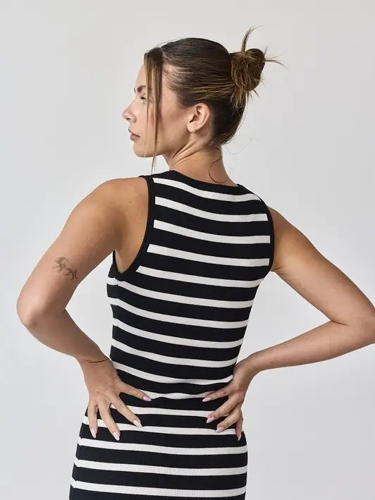 Striped Maxi Dress