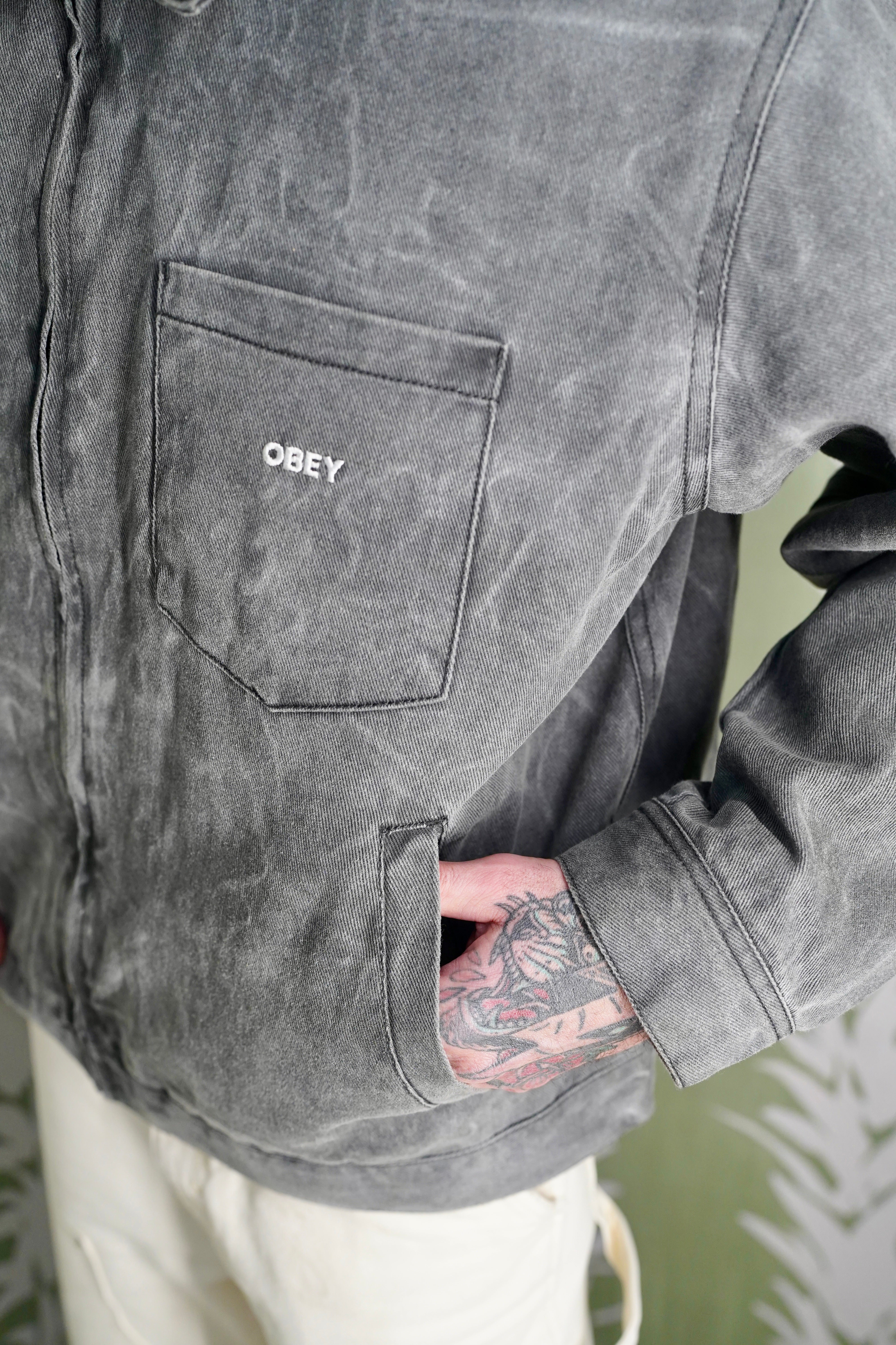 OBEY Workman Zip Jacket
