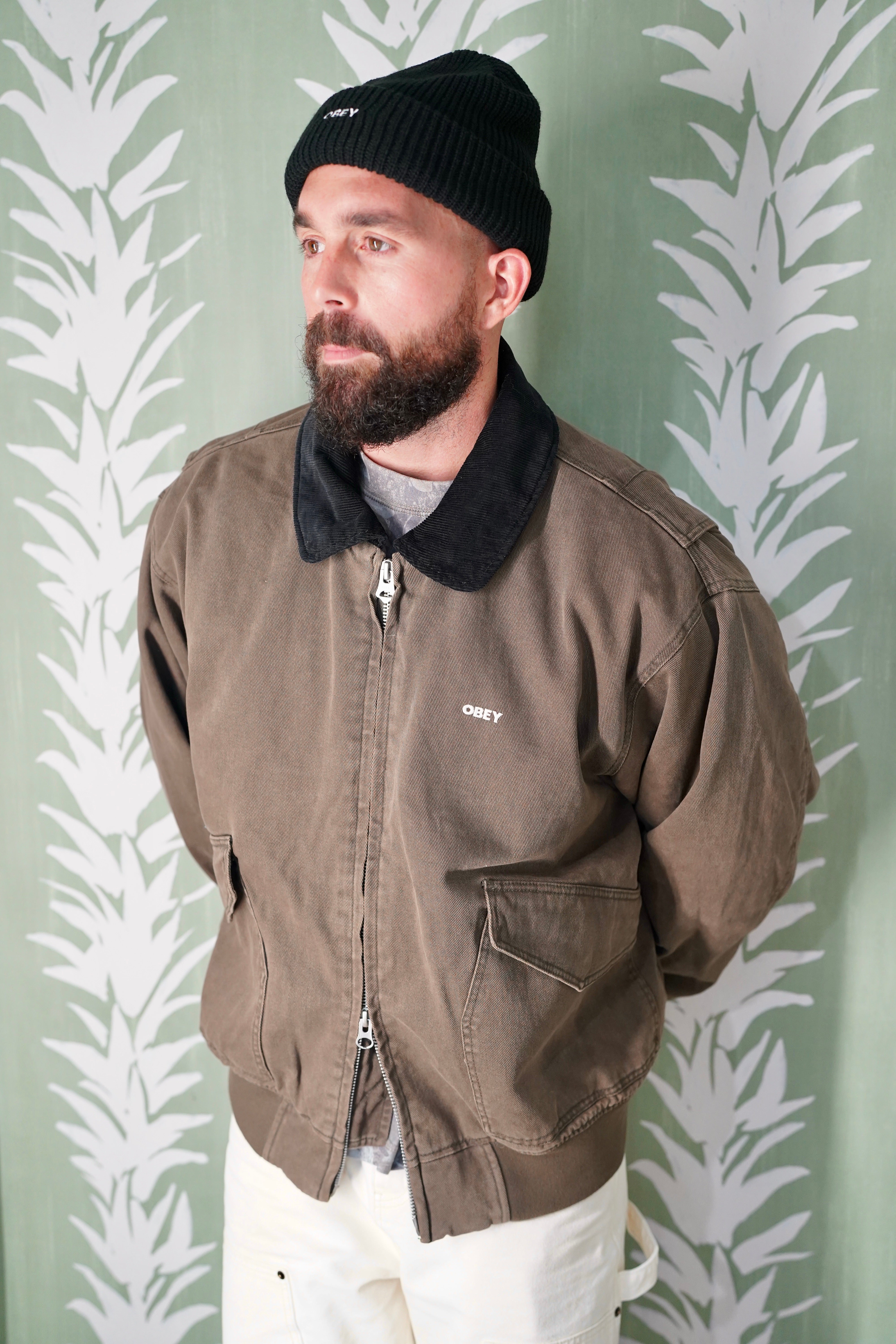 OBEY Fade Wash Wren Jacket