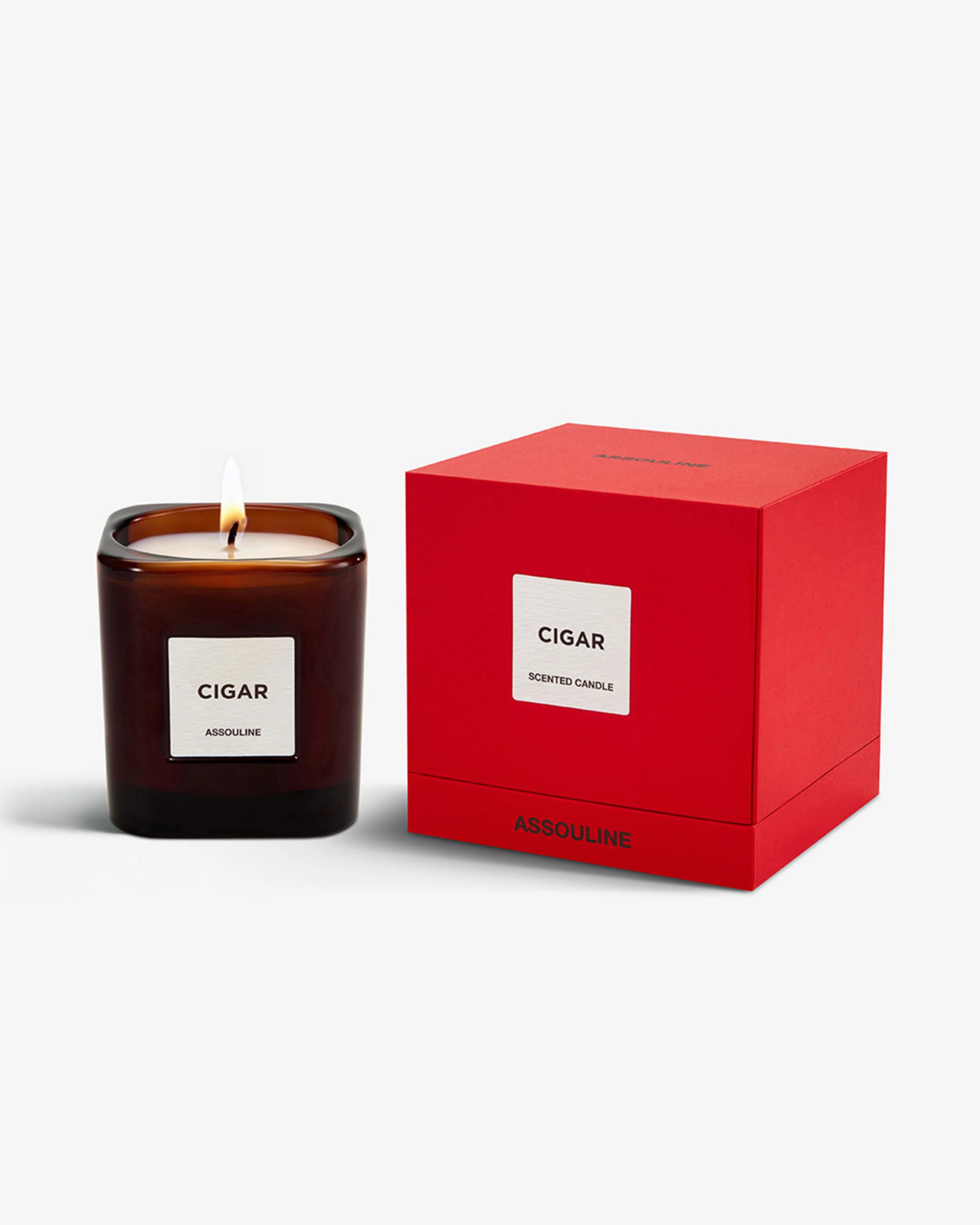 Library Candle - Cigar