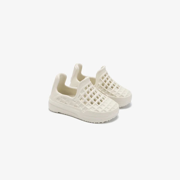 Lusso Cloud Scenario Kids Slip-On - Bone White