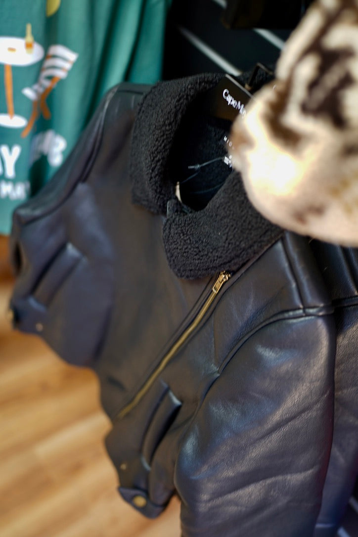 Sherpa Biker Jacket