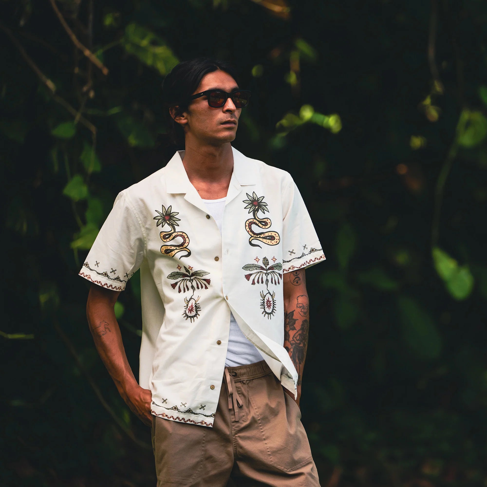 Roark GONZO SS WOVEN UNBLEACHED