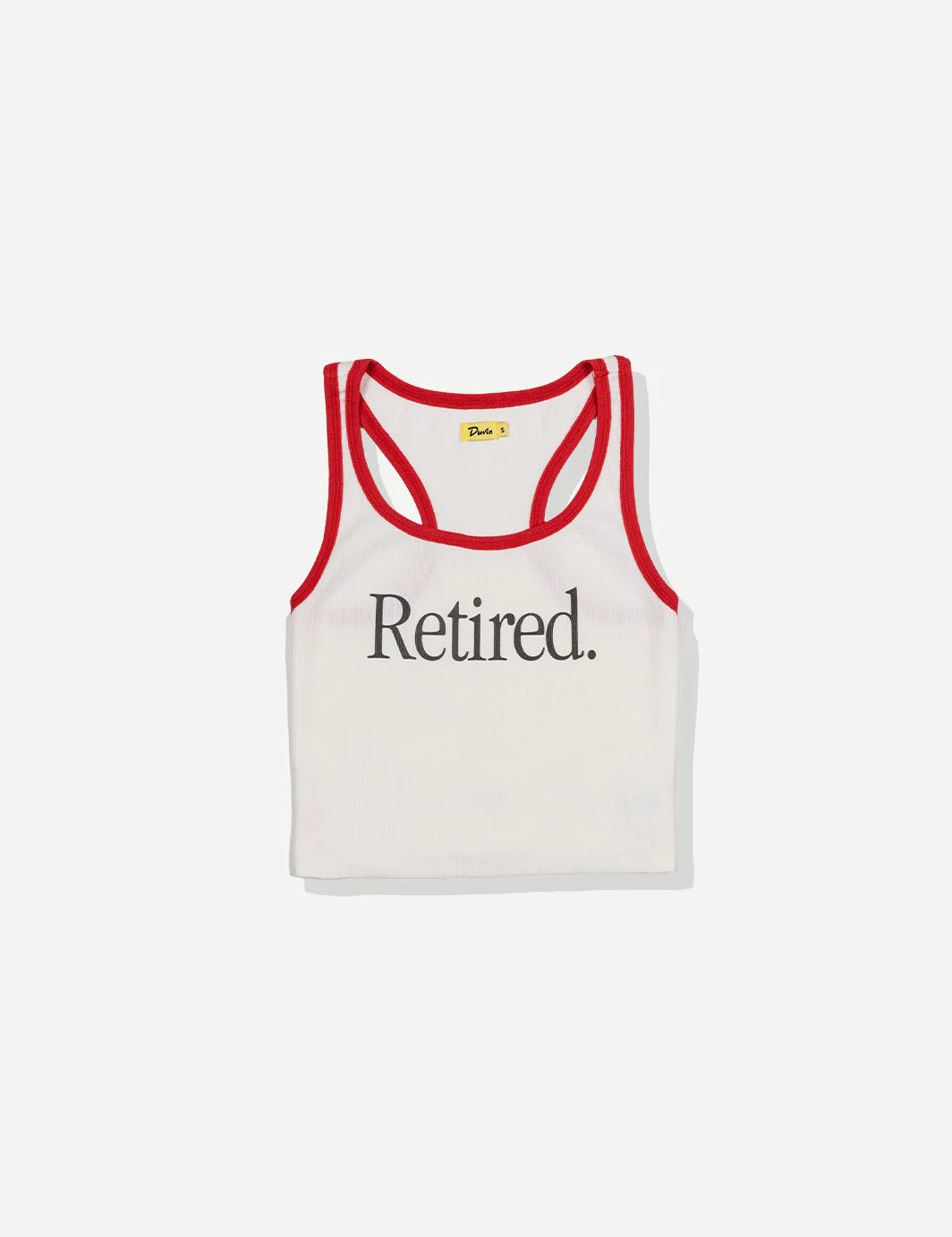 Duvin Ribbed Crop Tank
