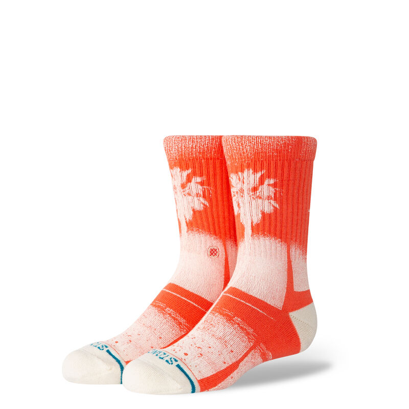 KIDS PARADISE CREWSOCK - CORAL