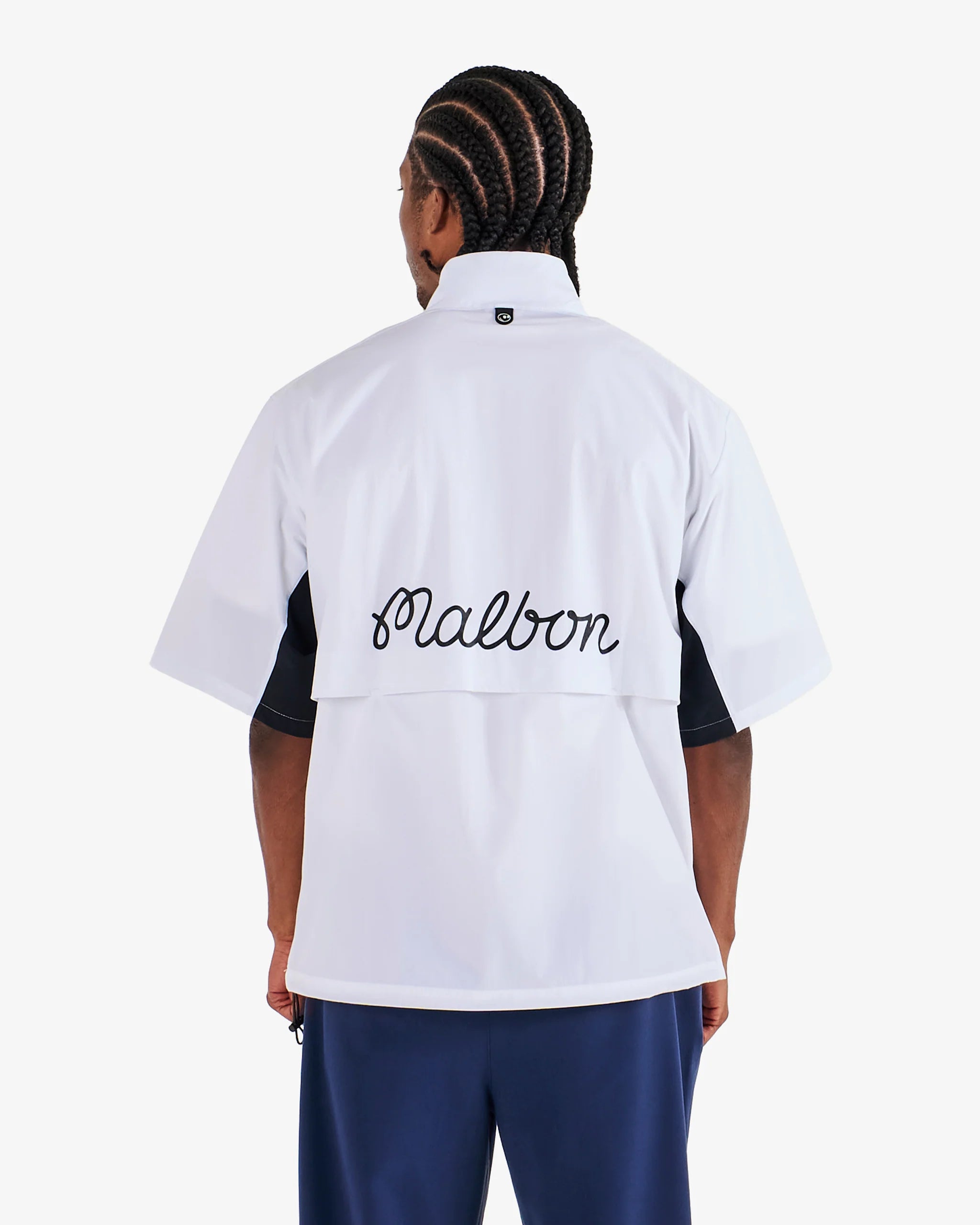 Malbon Pine Windshirt Unbadged (White)