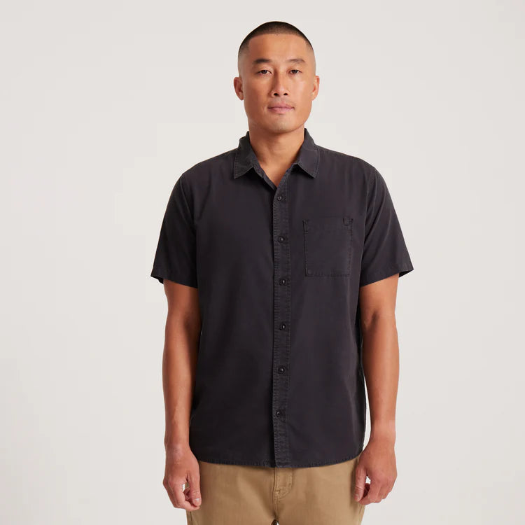 Made To Fade Short Sleeve Button Up Shirt