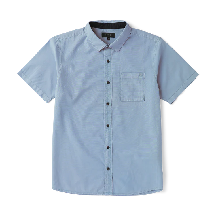 Made To Fade Short Sleeve Button Up Shirt