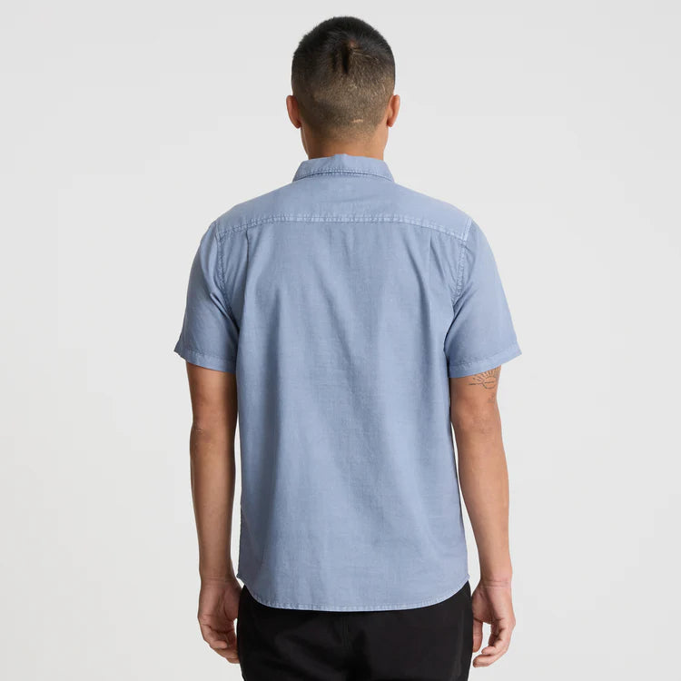 Made To Fade Short Sleeve Button Up Shirt