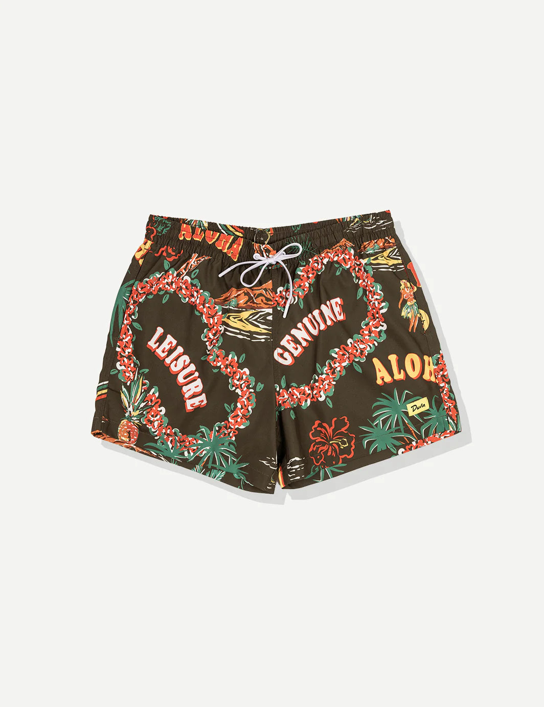 DUVIN PALM SWIM SHORT