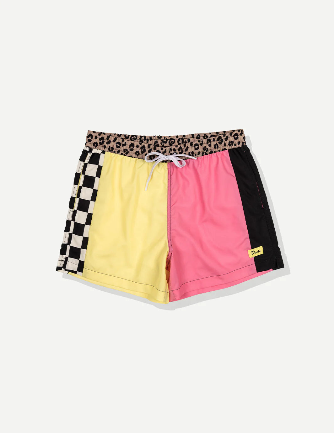 DUVIN LEOPARD WAIST SWIM SHORT
