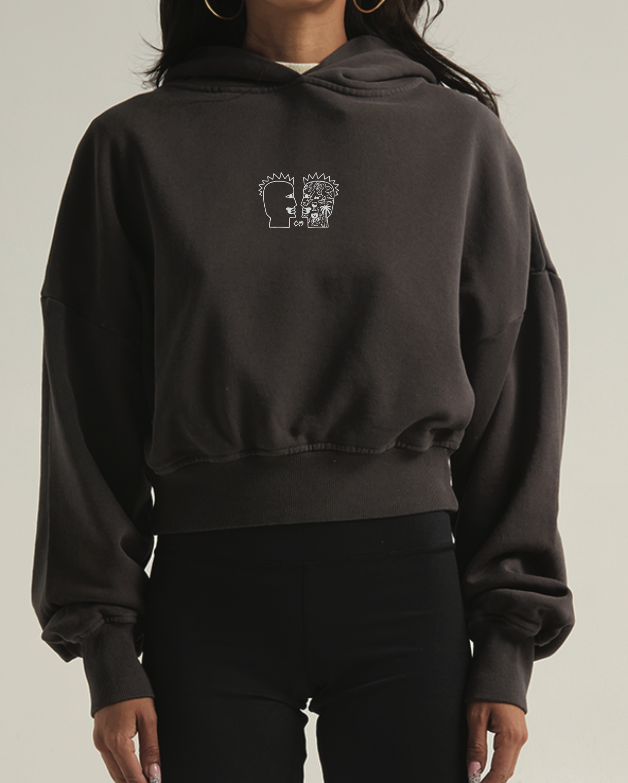 Alter Ego Crop Hoodie