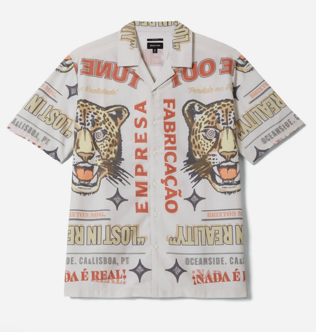 Brixton Getaway Camp Collar Shirt