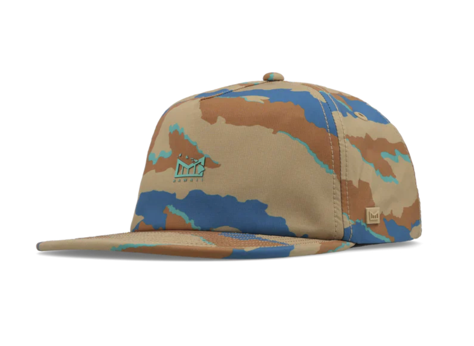 MELIN HYDRO EAGLE ISLANDS SNAPBACK HAT - SAND CAMO