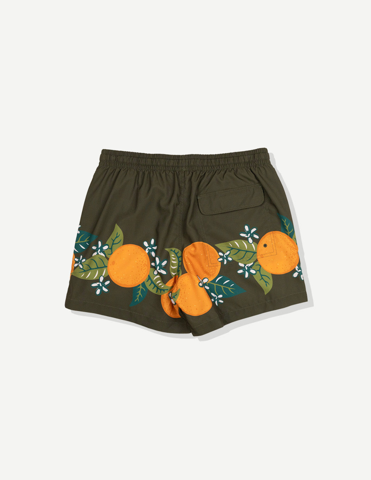 DUVIN TROPICAL ORANGE SWIM SHORT