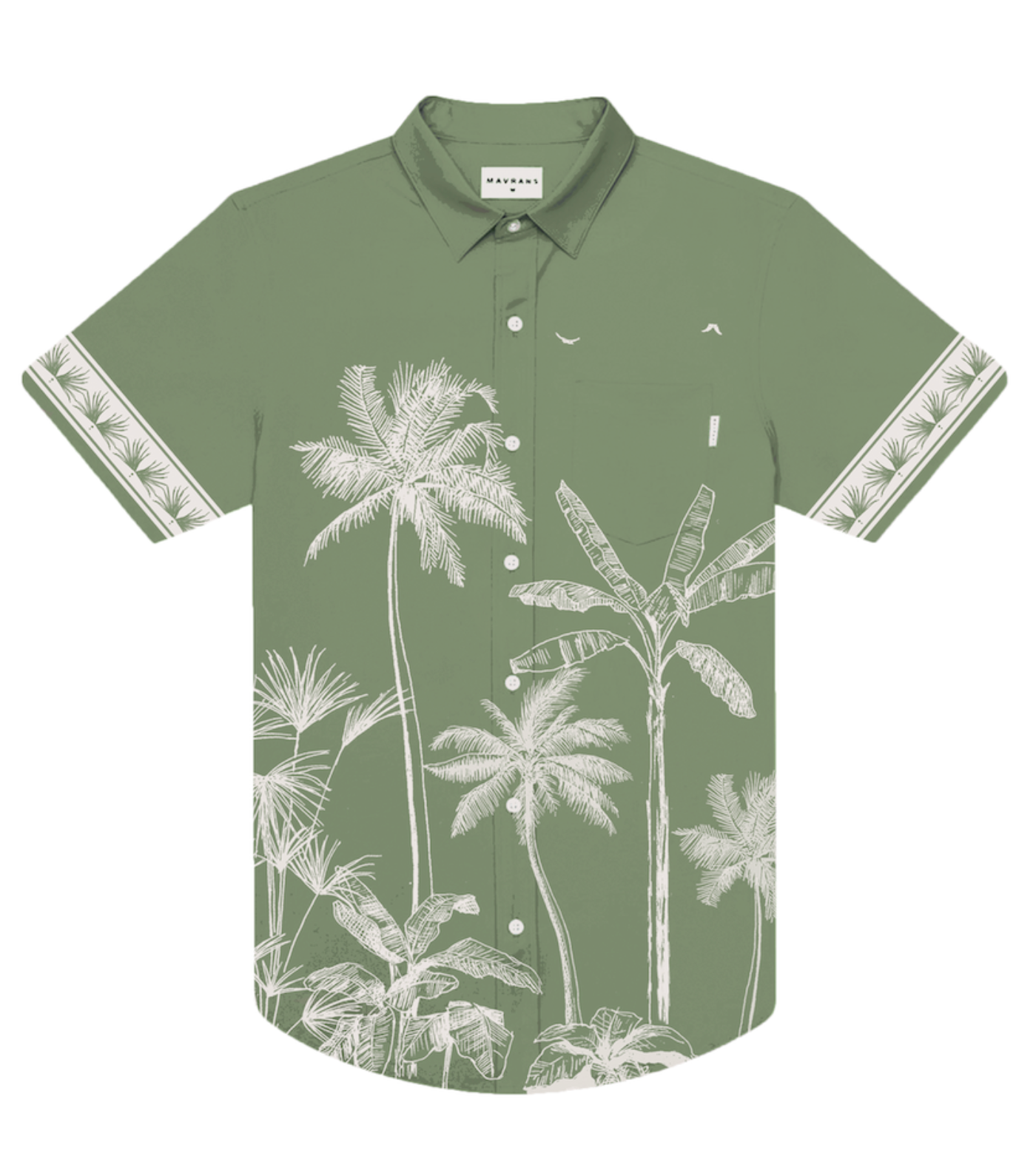 Mavrans TROPICAL PALM WEEKEND SHIRT