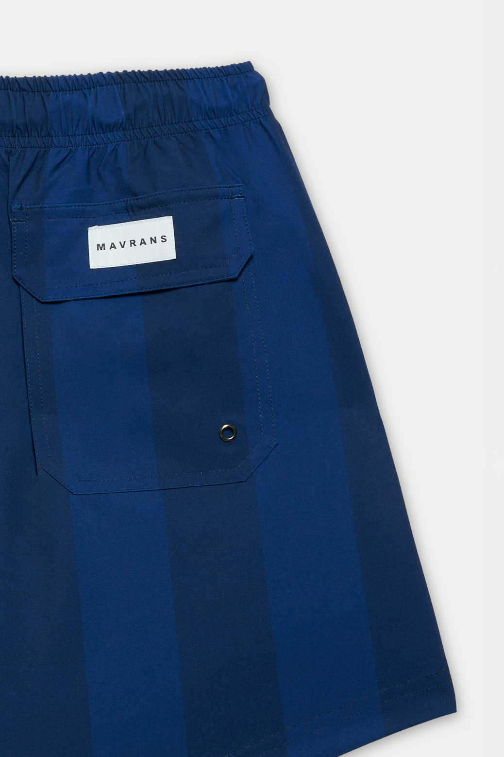 Mavrans Navy Tonal Cabana Swim Short