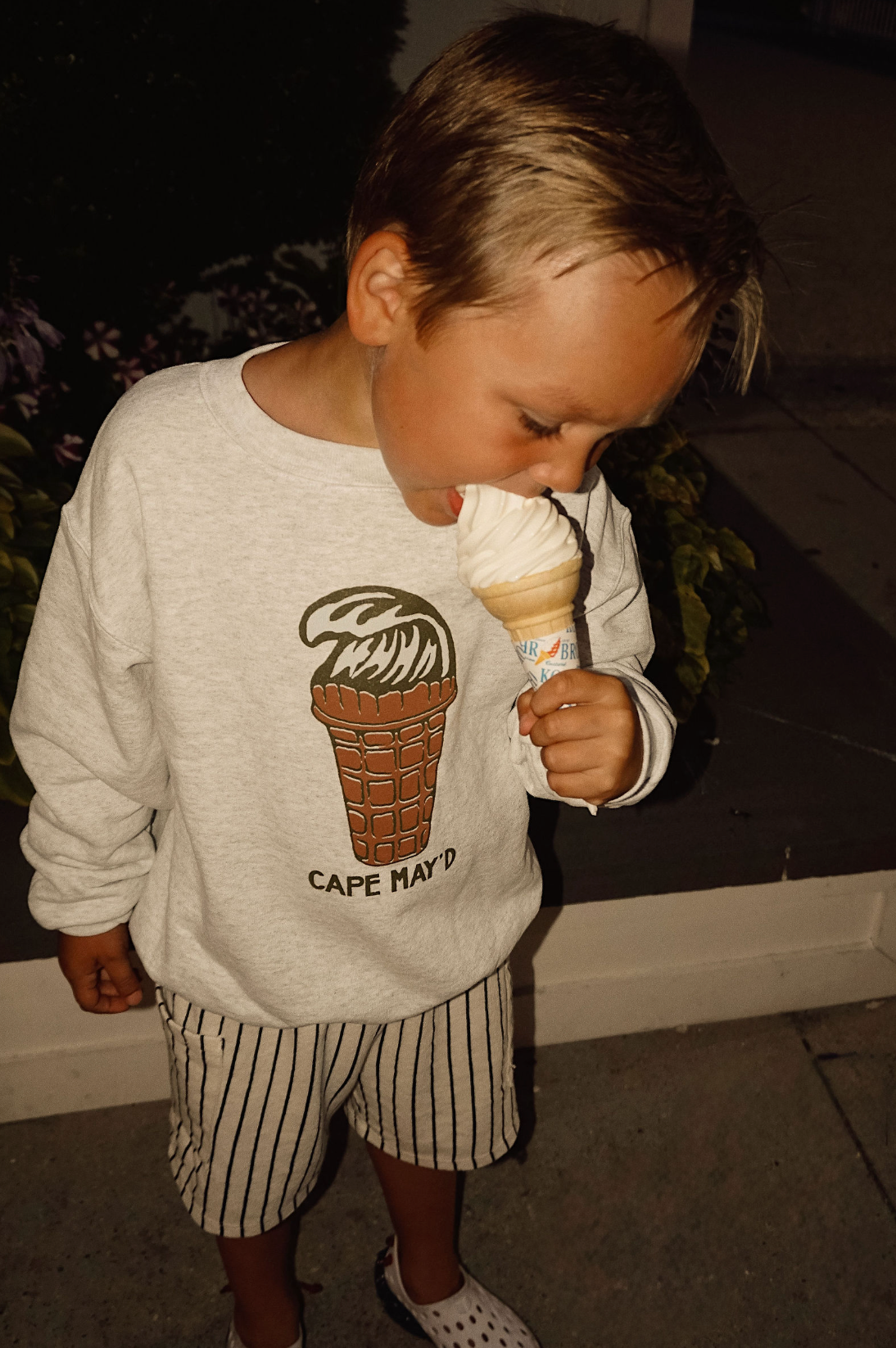 Salty Scoops Youth Crewneck
