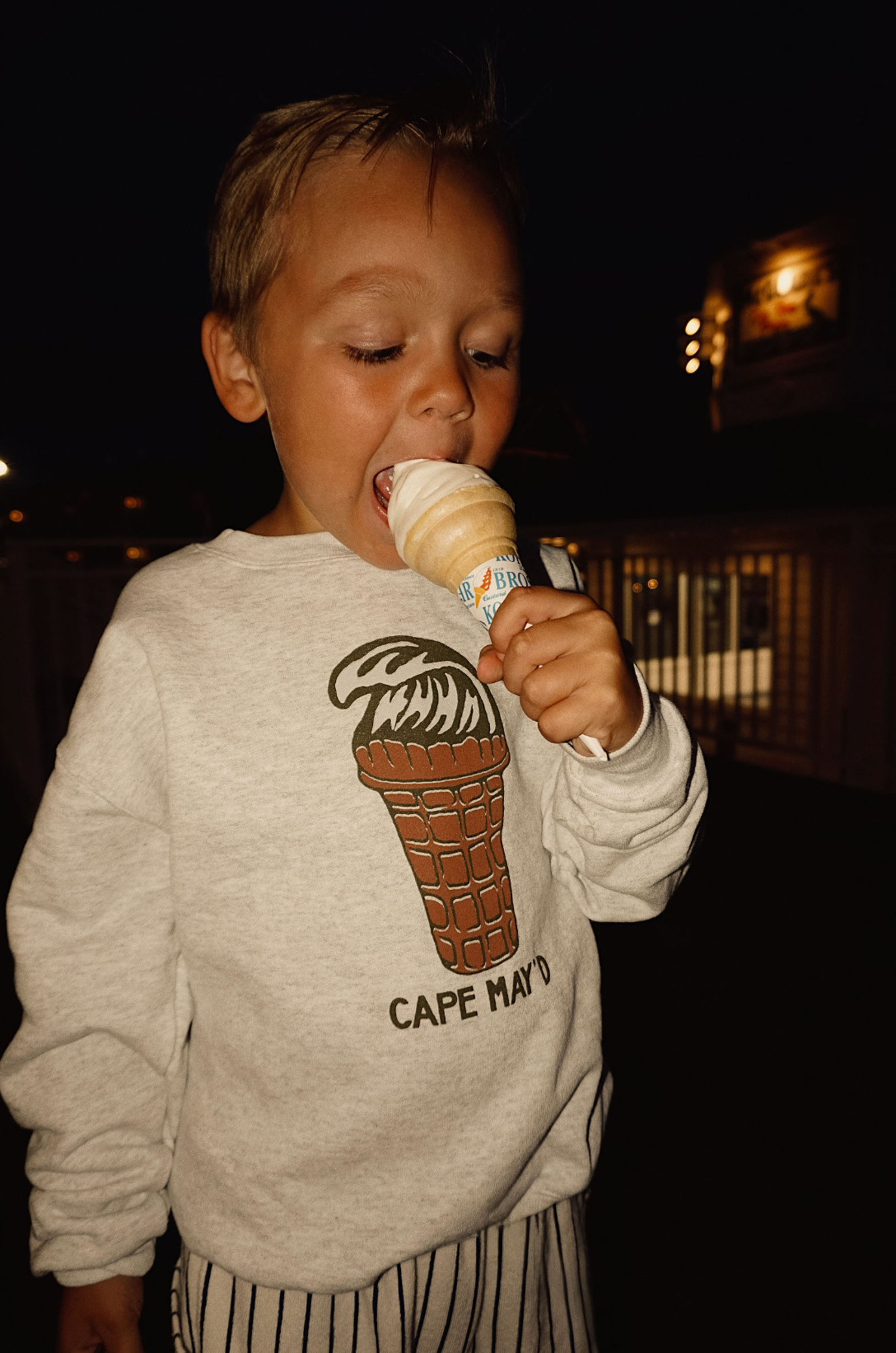 Salty Scoops Youth Crewneck