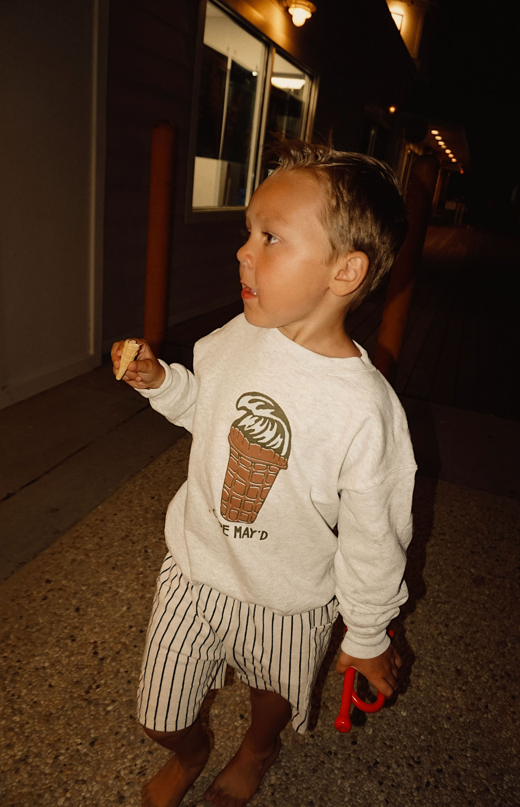 Salty Scoops Youth Crewneck
