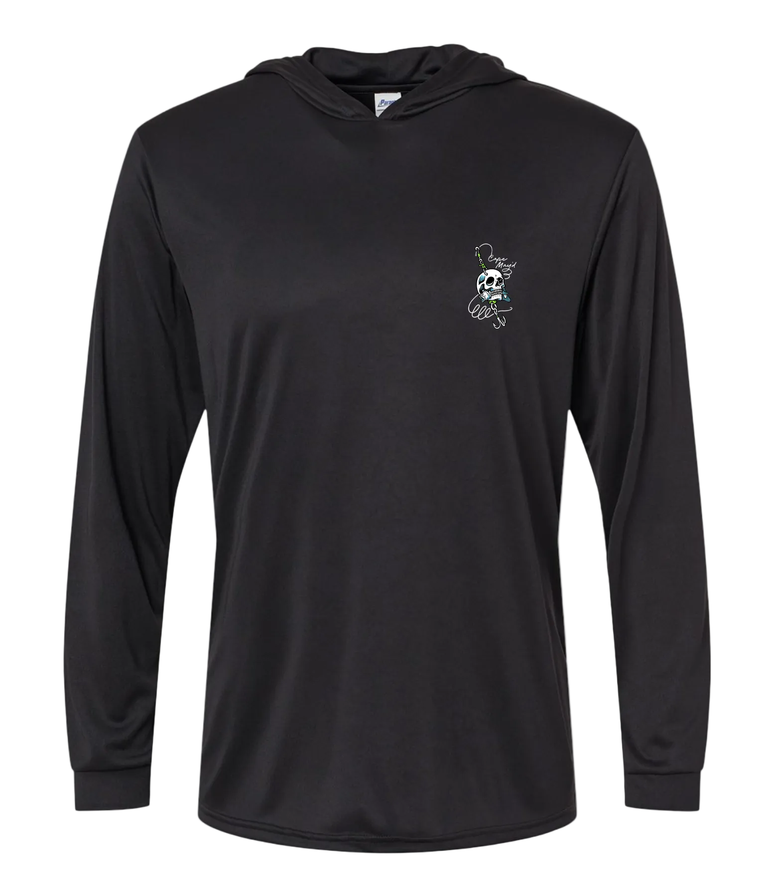 SPF50 Grim Mahi Hood (Black)