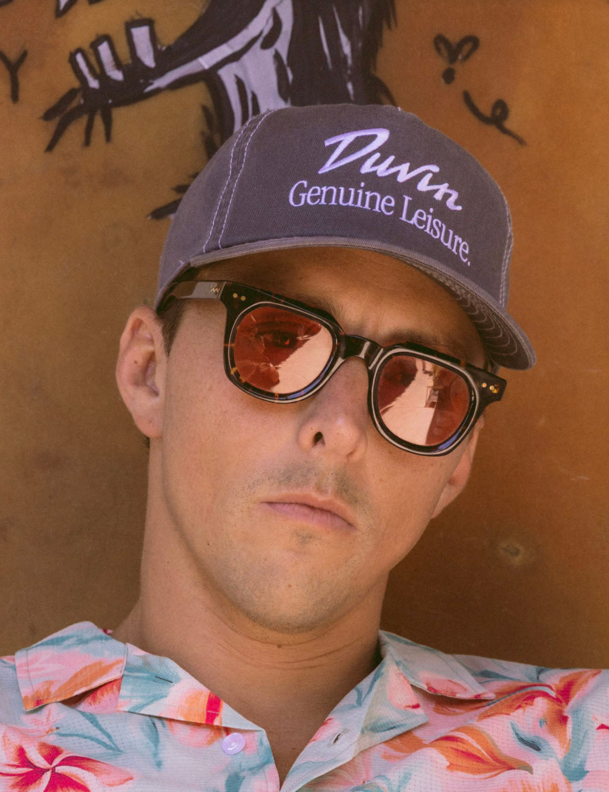 Duvin GENUINE HAT - BLACK