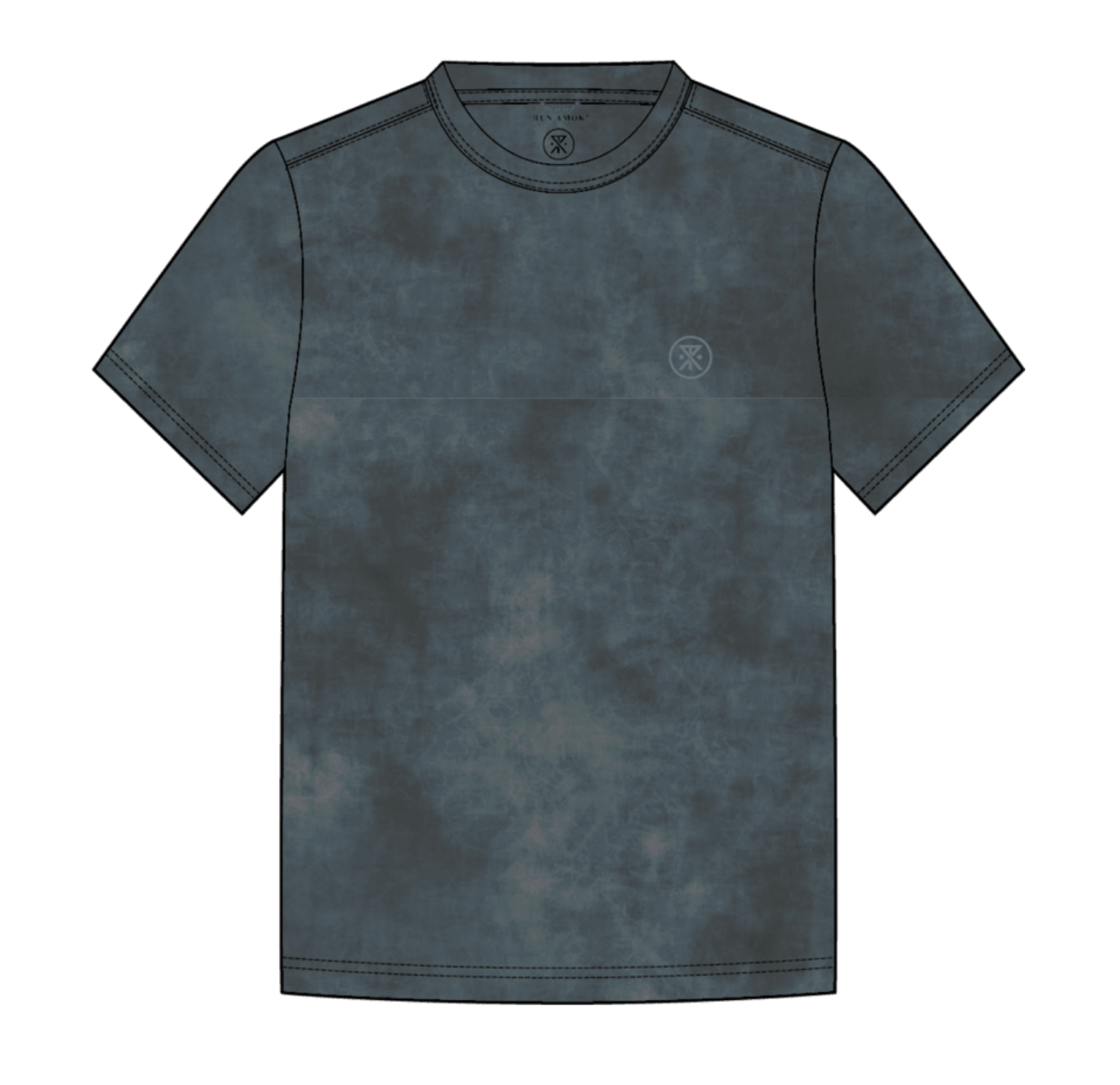 Mathis Active Allover Short Sleeve Tee