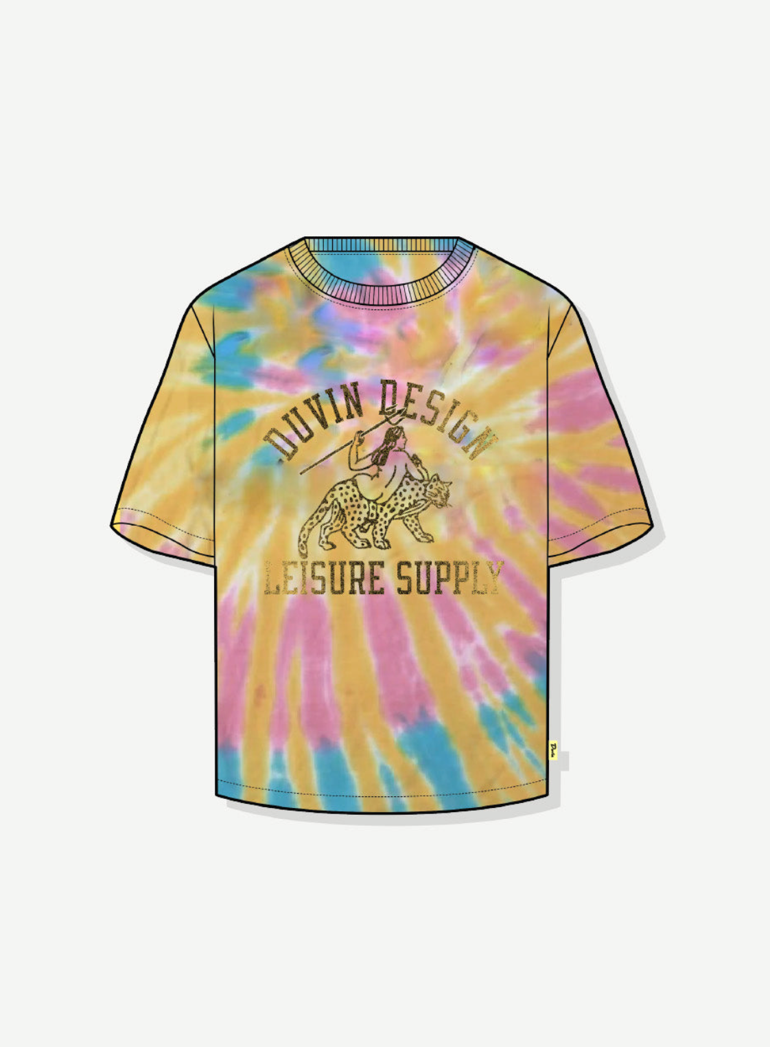 Duvin LEOPARD TEE