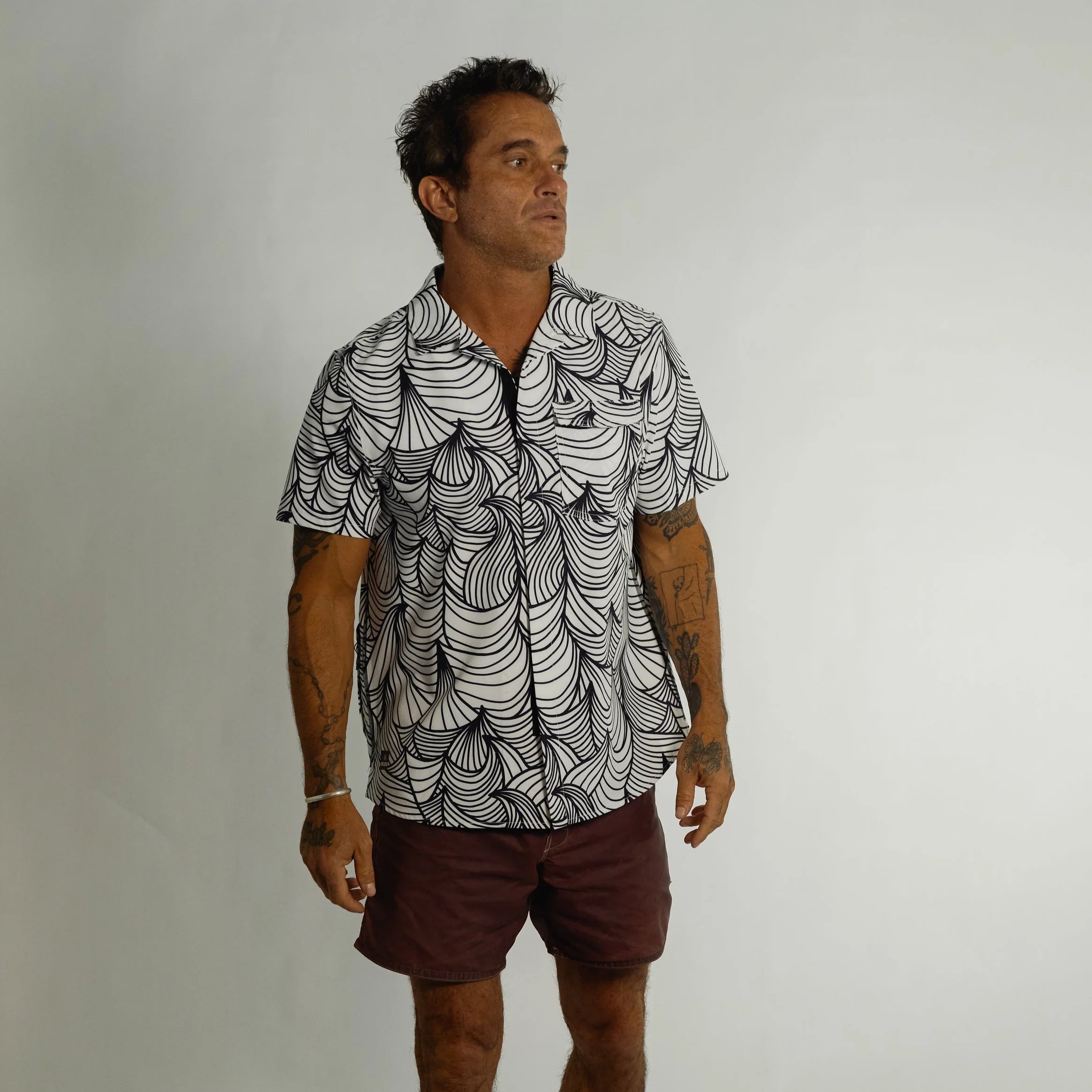 OLEU Waves Boardshirt
