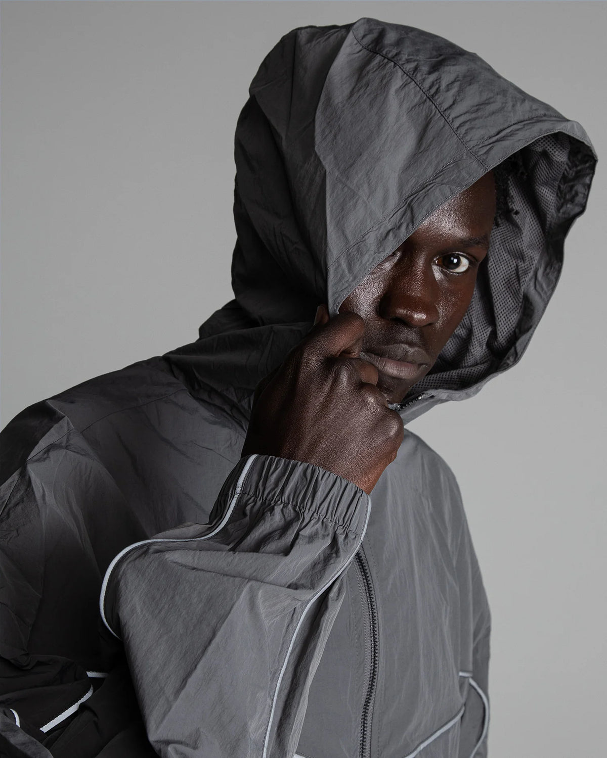 Reflective Track Jacket