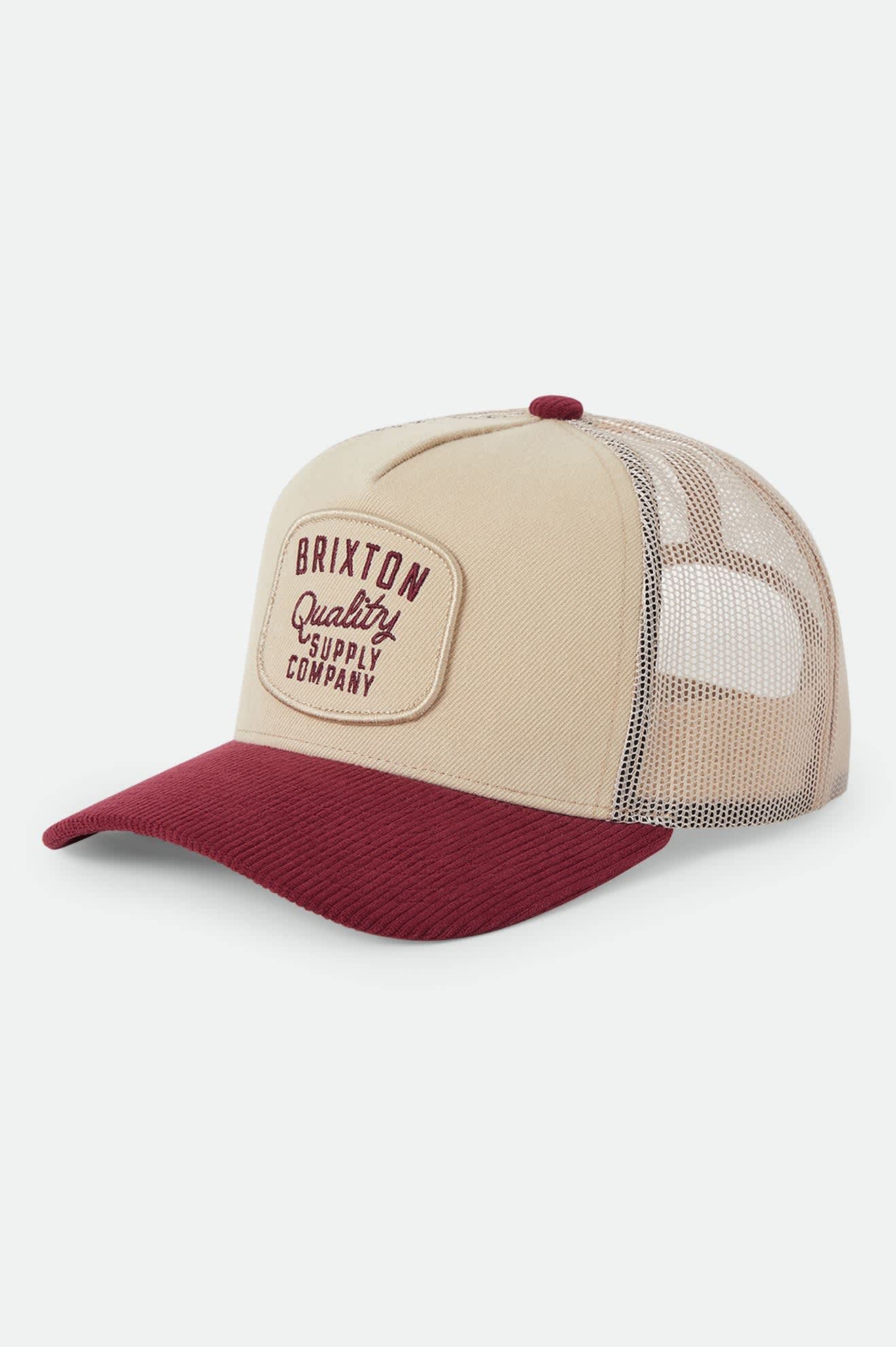 Hubal C MP Trucker Hat (OATMEAL/DARK BRICK)