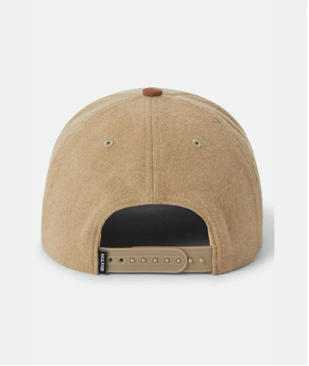 BRIXTON STRATTON MELTON WOOL SNAPBACK