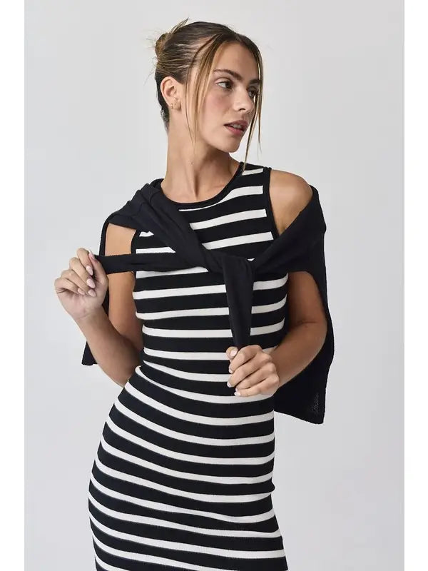 Striped Maxi Dress