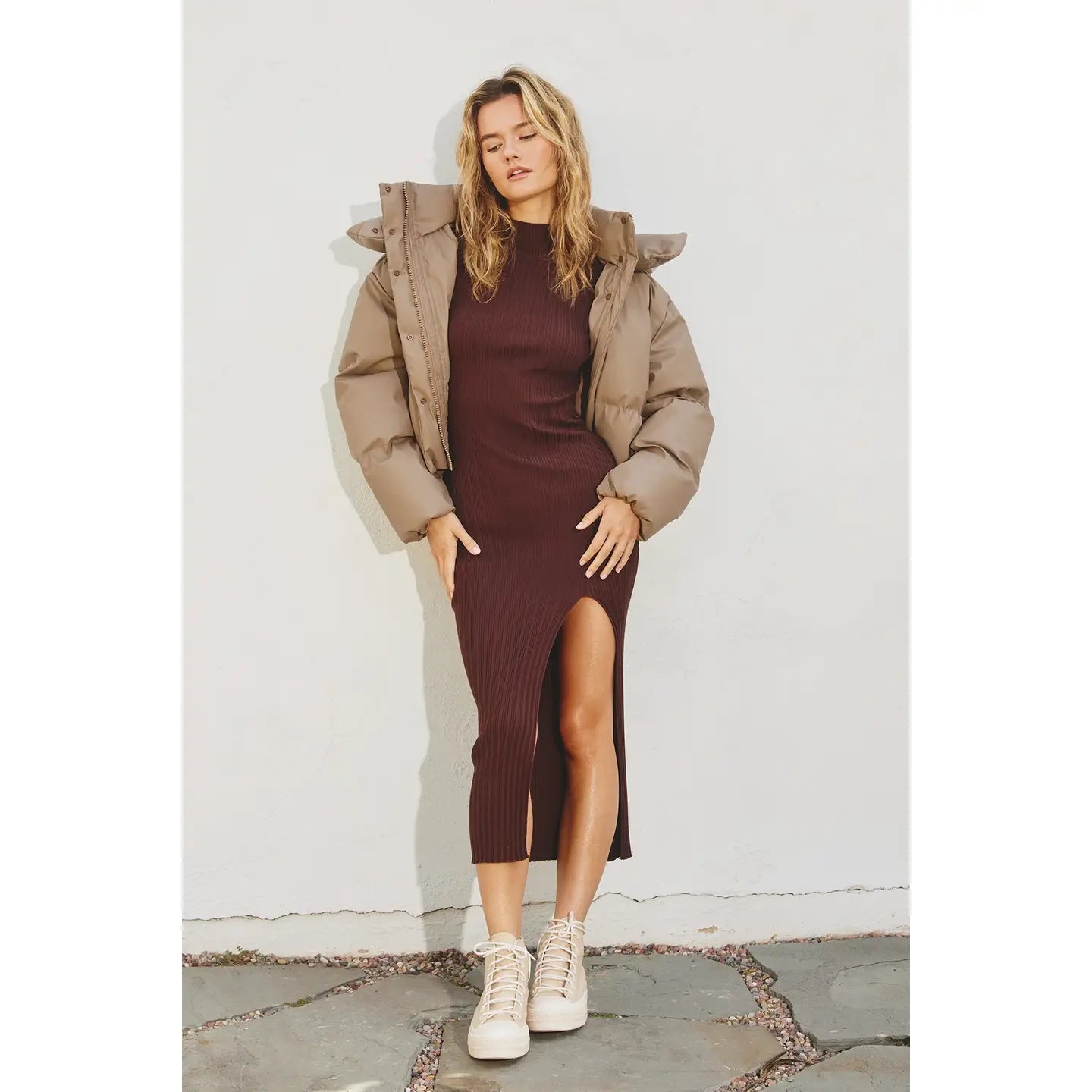 Cropped Puffer Jacket