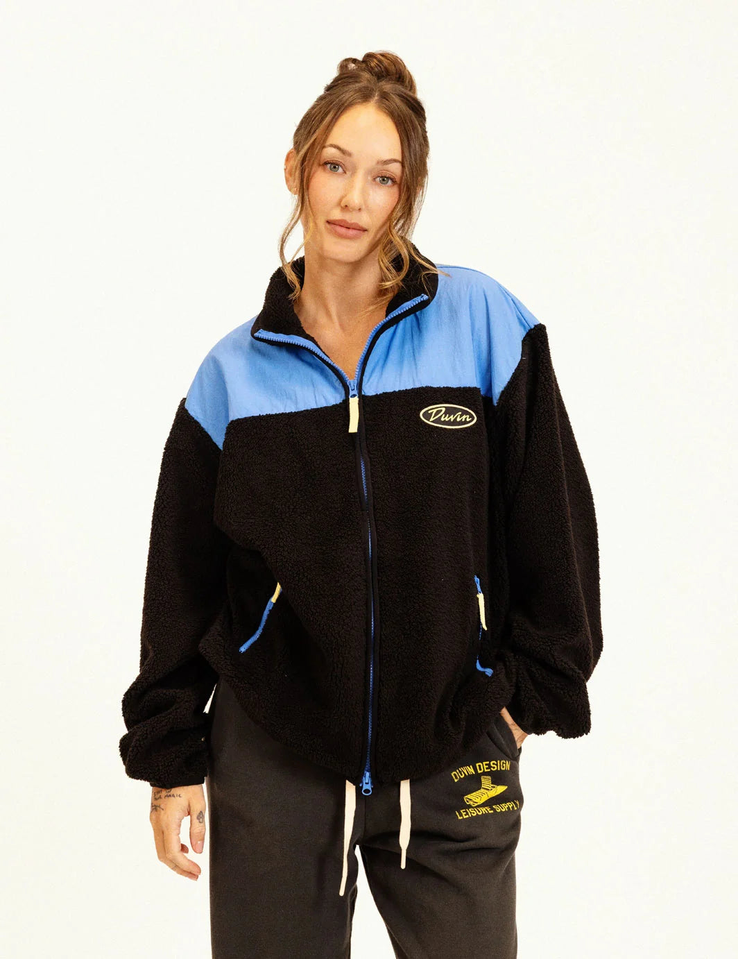 OVAL FULL ZIP SHERPA