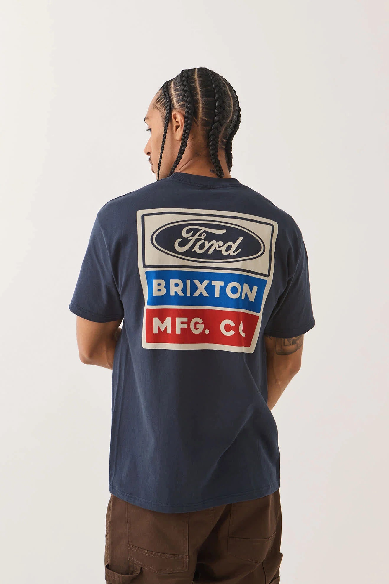 Brixton FORD SERVICE DEPT POCKET TEE