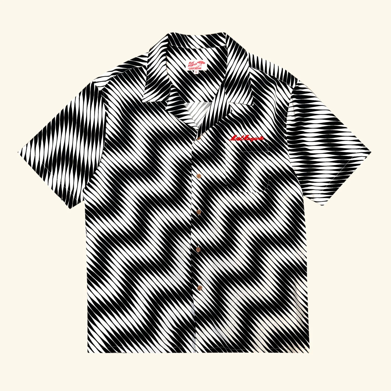 Waves Button Up