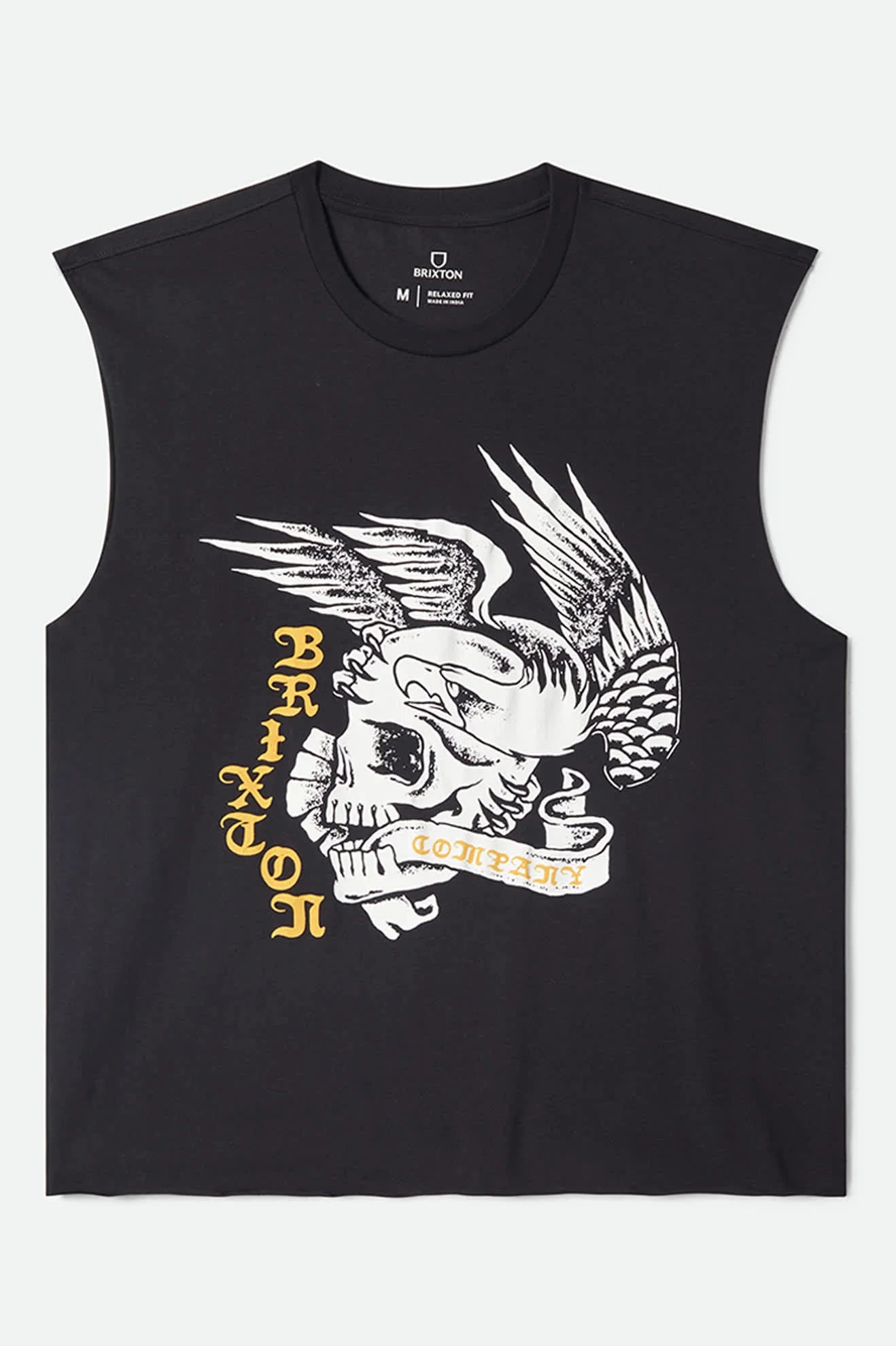Brixton Wolcott Worn In Boxy Muscle Tank